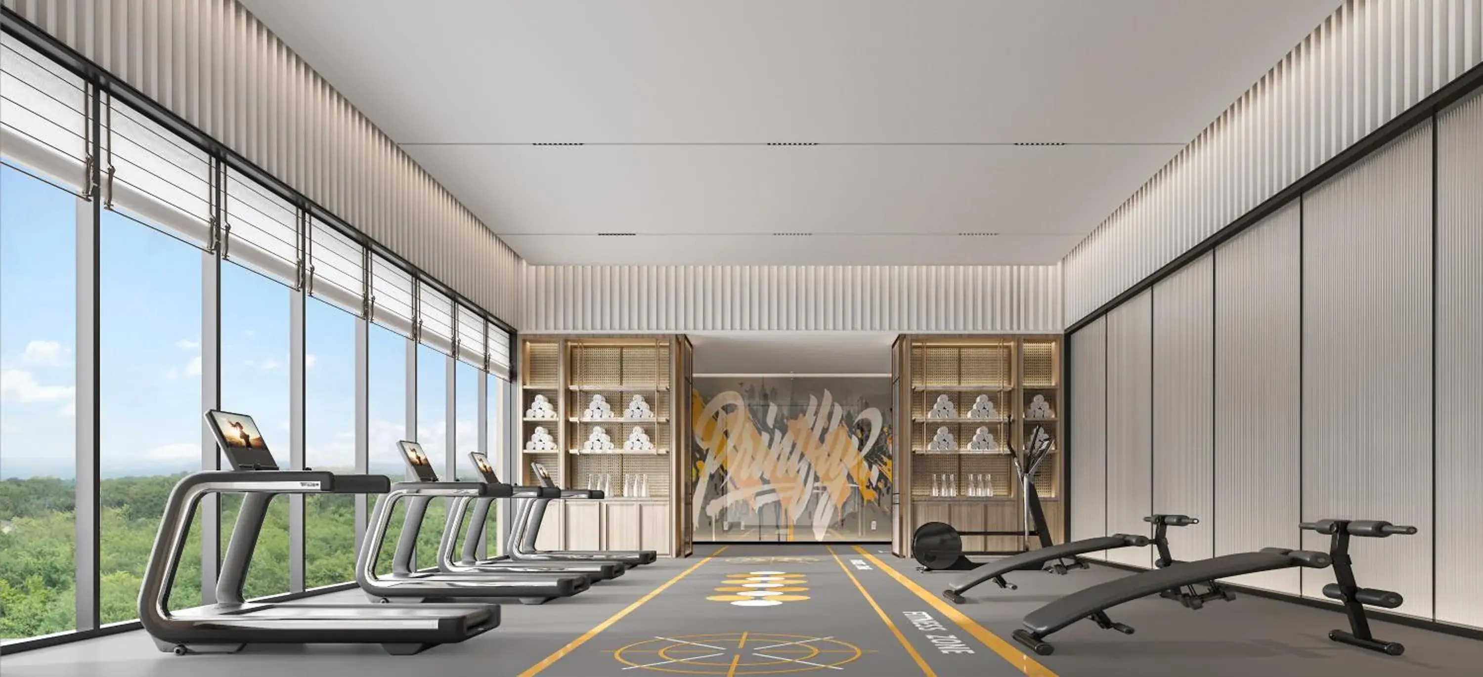 Fitness centre/facilities in Citadines Hope City Boao Fitness centre/facilities in Citadines Hope City Boao