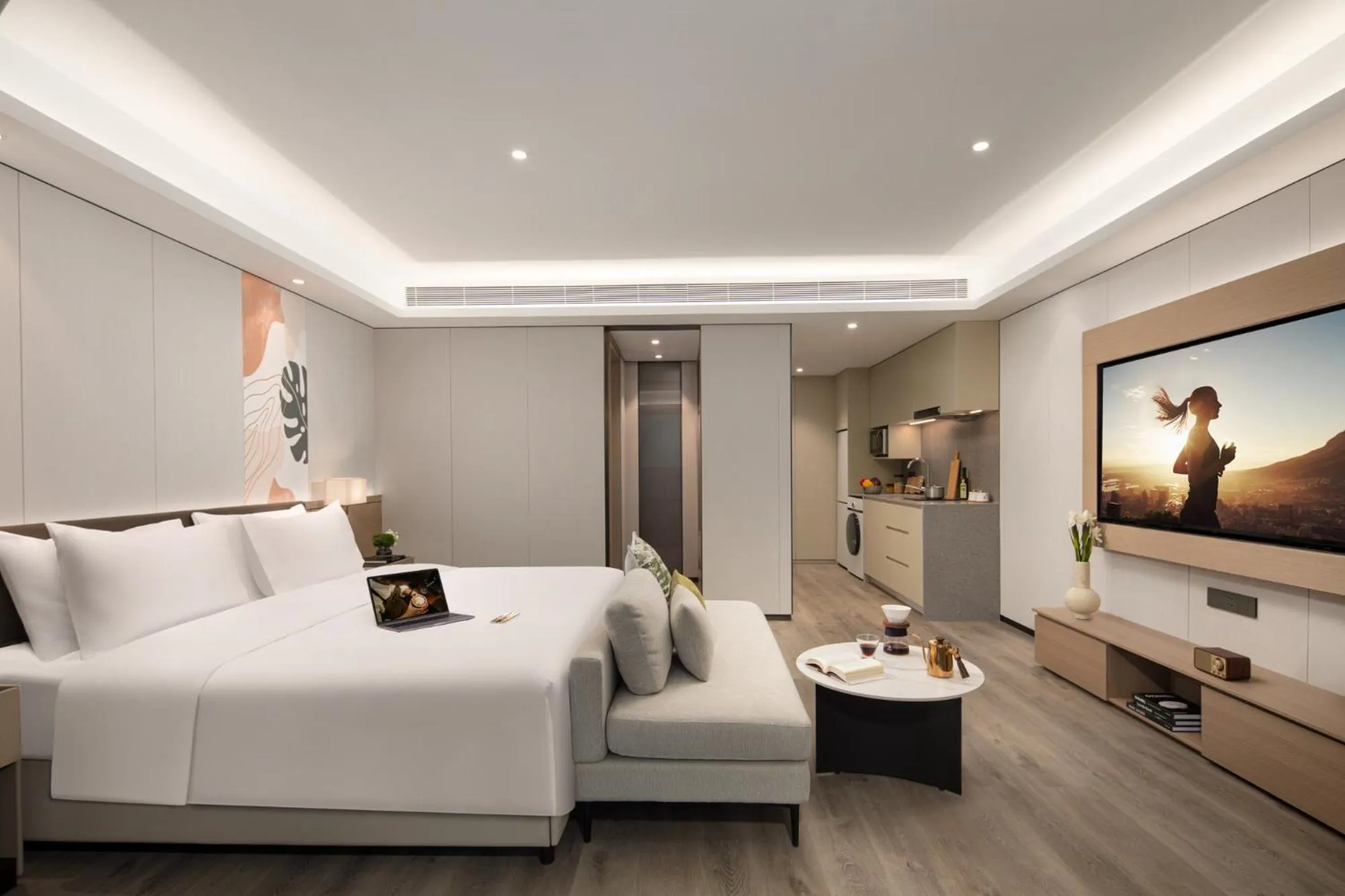 Bed in Citadines Hope City Boao