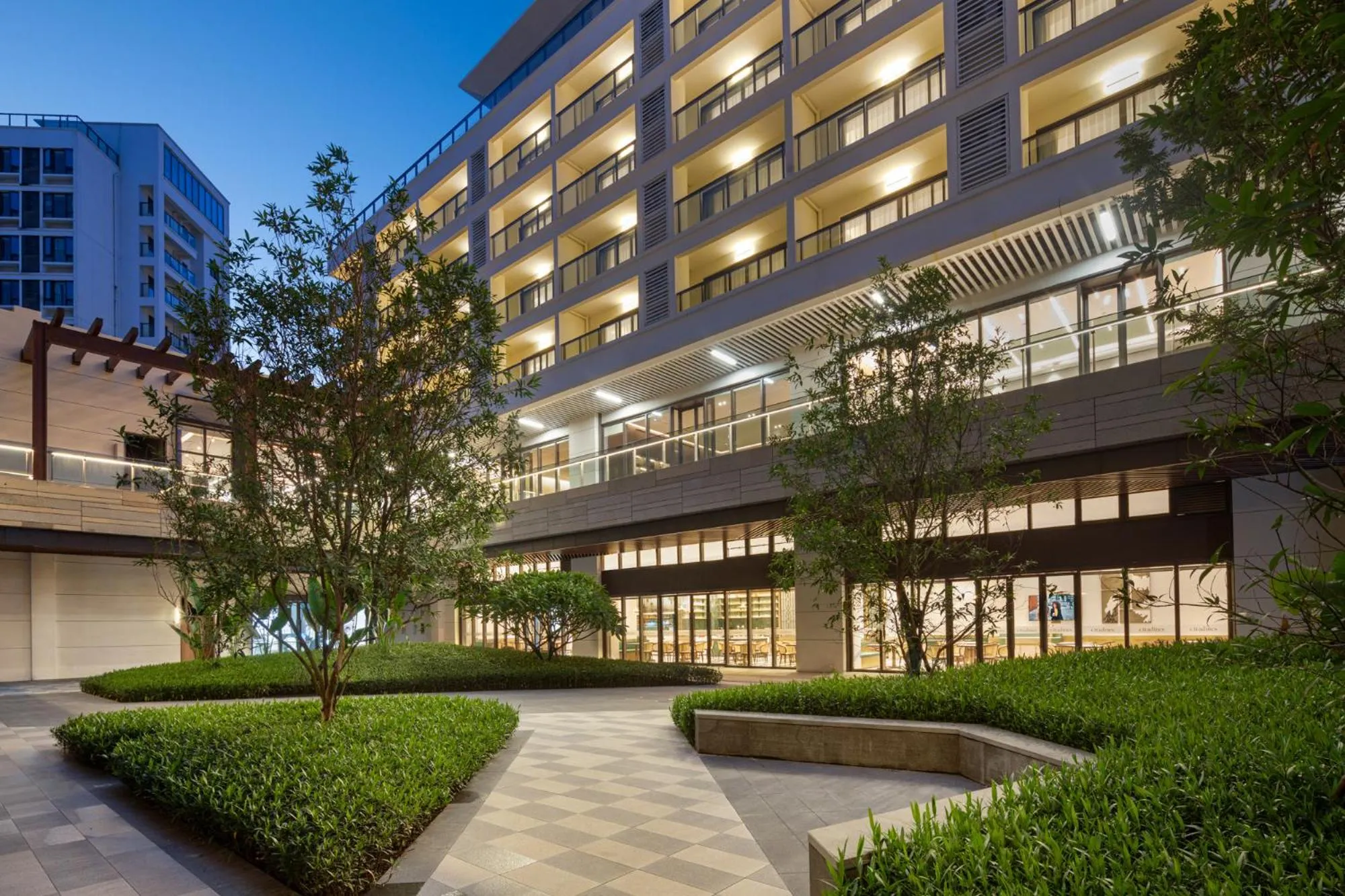 Property building in Citadines Hope City Boao