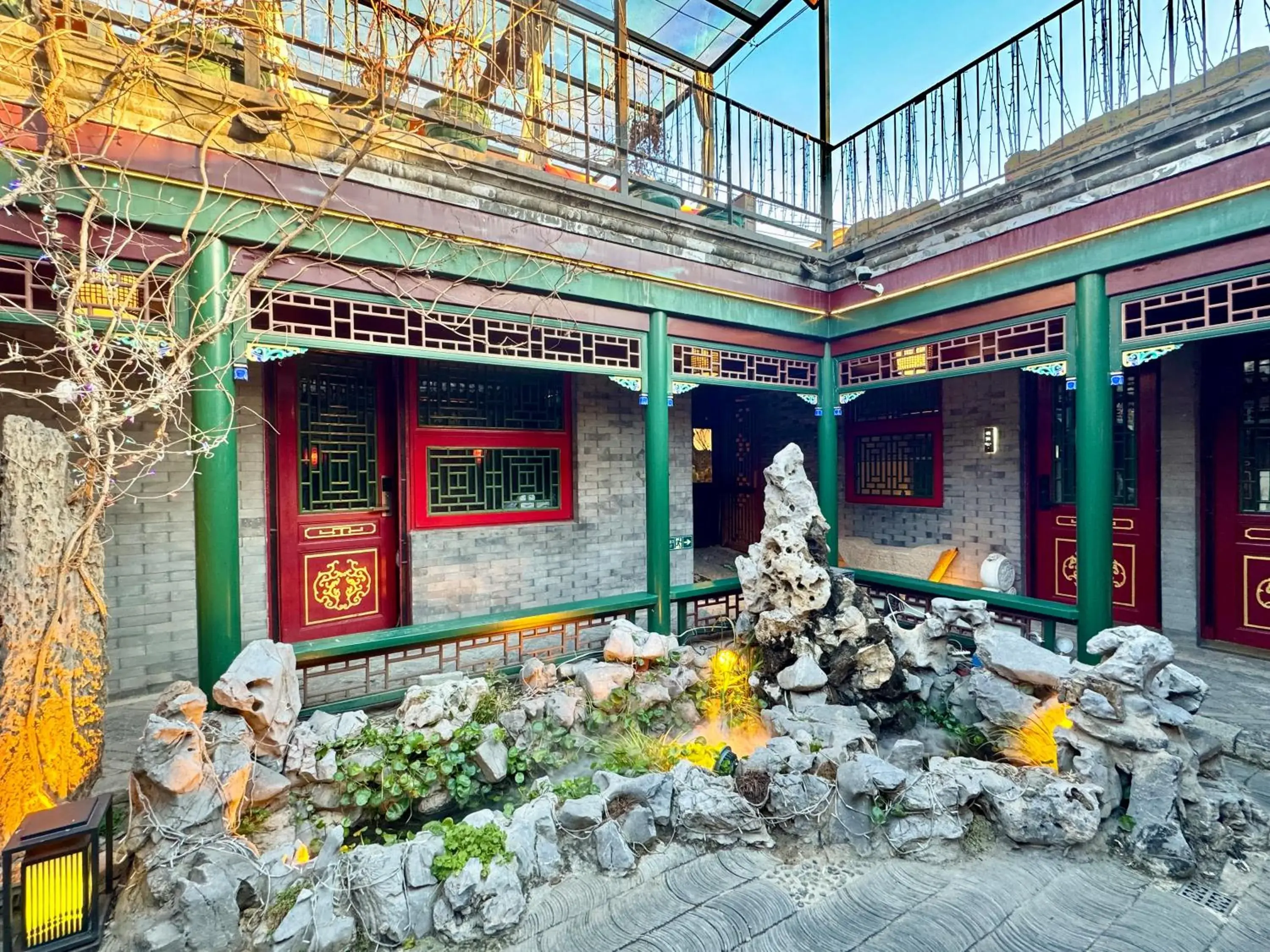Triple Room with View in The JOY courtyard Beijing near Tiananmen Forbidden City Triple Room with View in The JOY courtyard Beijing near Tiananmen Forbidden City