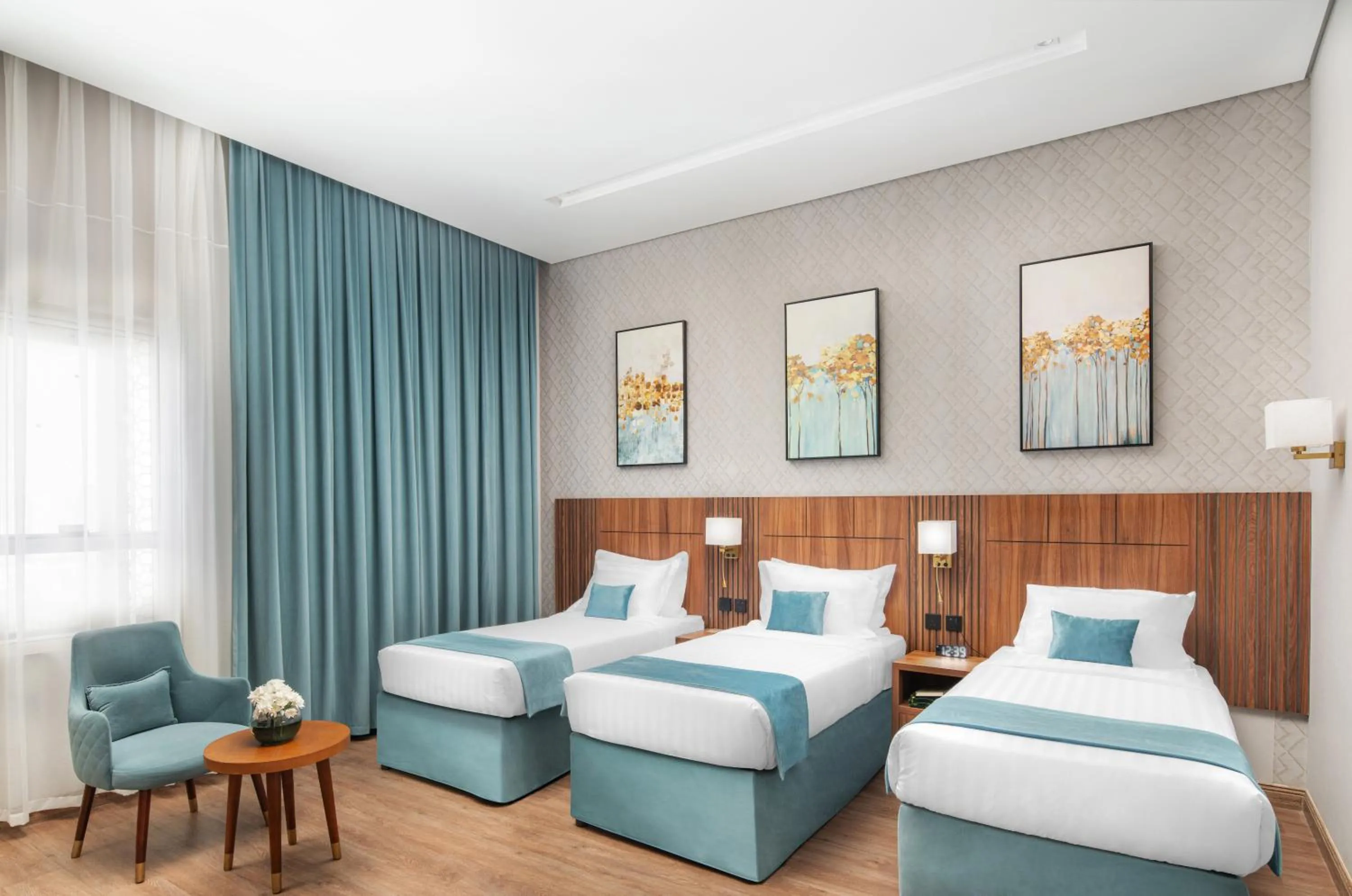 Bed in Elaf Qinwan Hotel