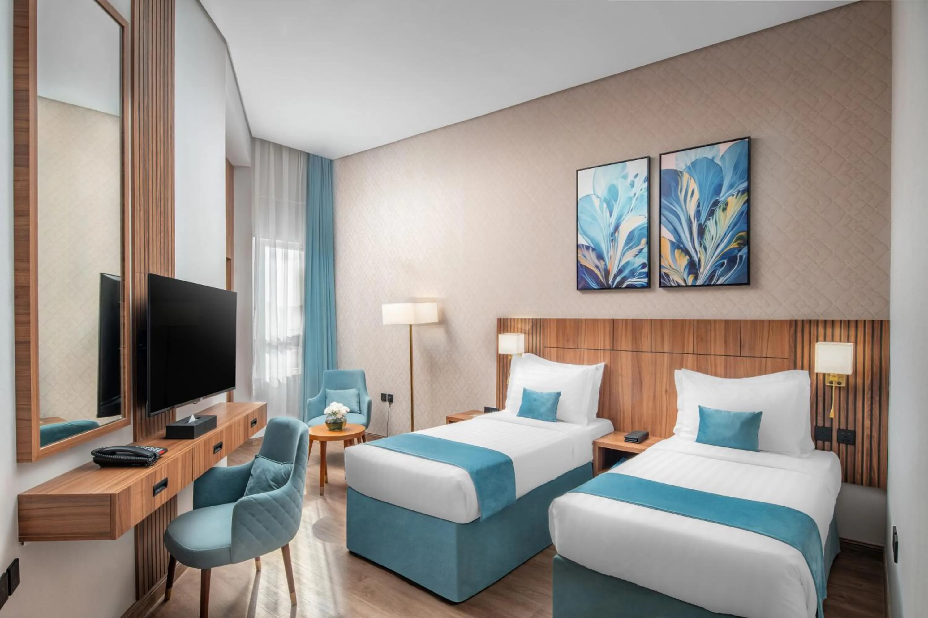 Bed in Elaf Qinwan Hotel