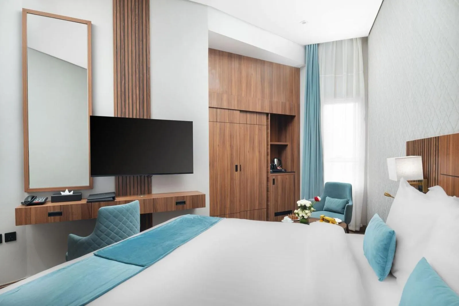 Bed in Elaf Qinwan Hotel