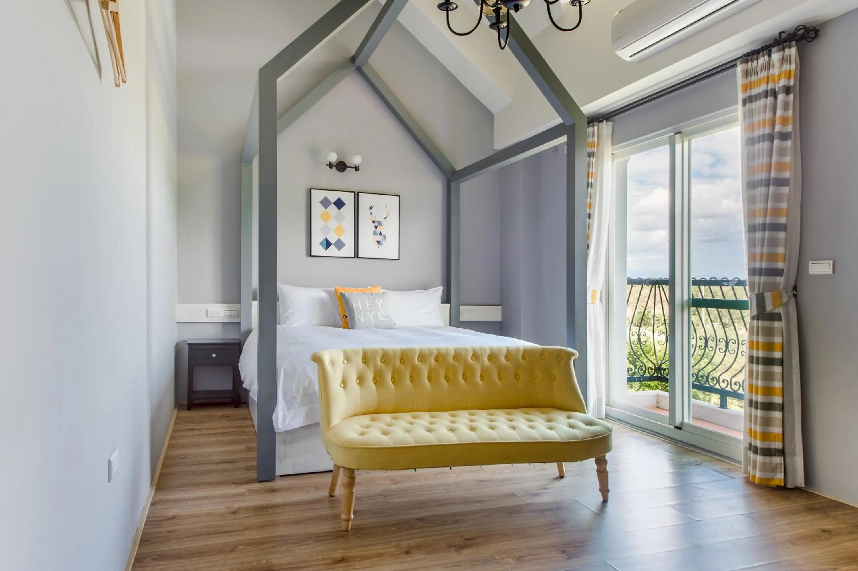 Bed in Wilderness1138 Hualien B&B