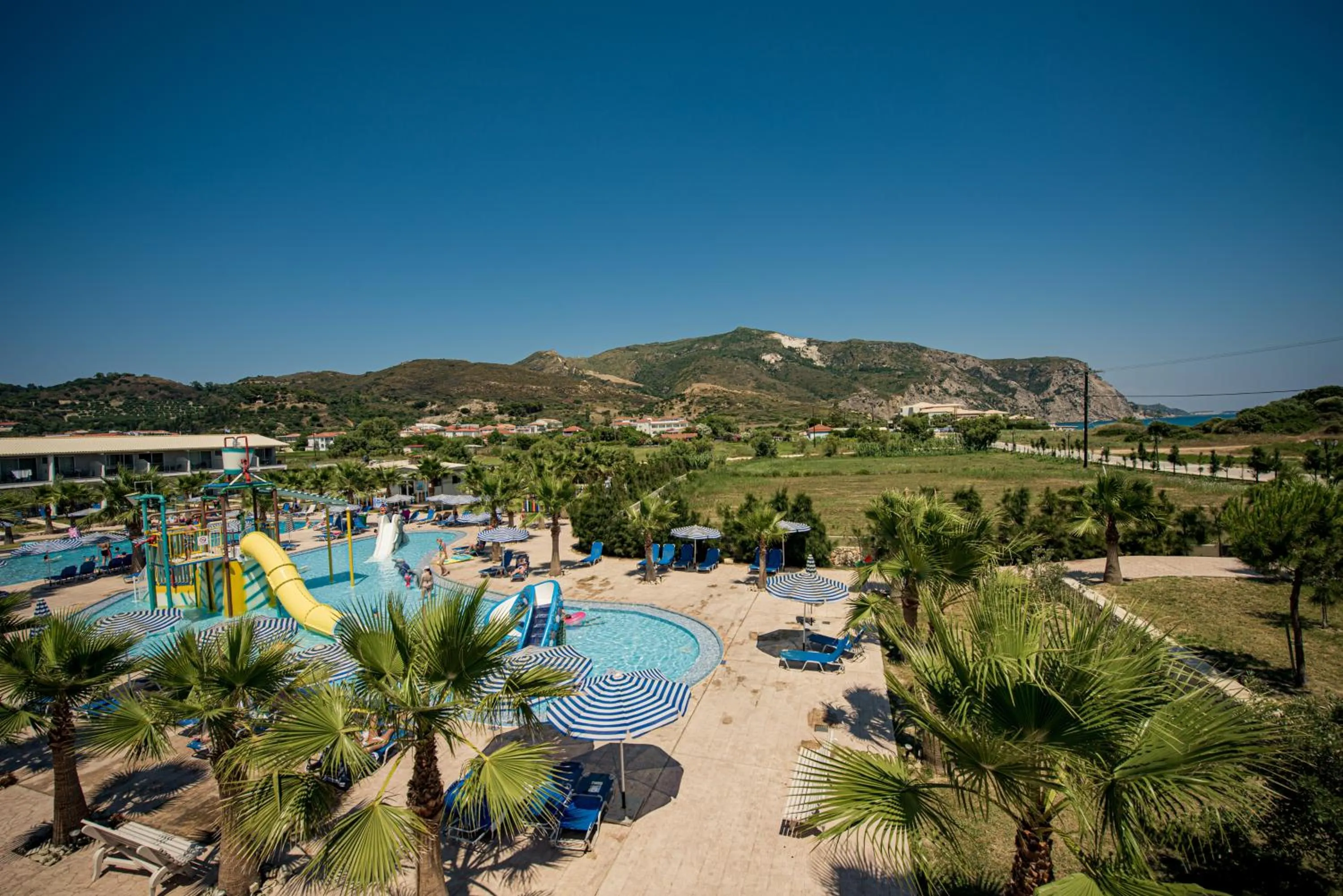 Swimming pool in Caretta Island