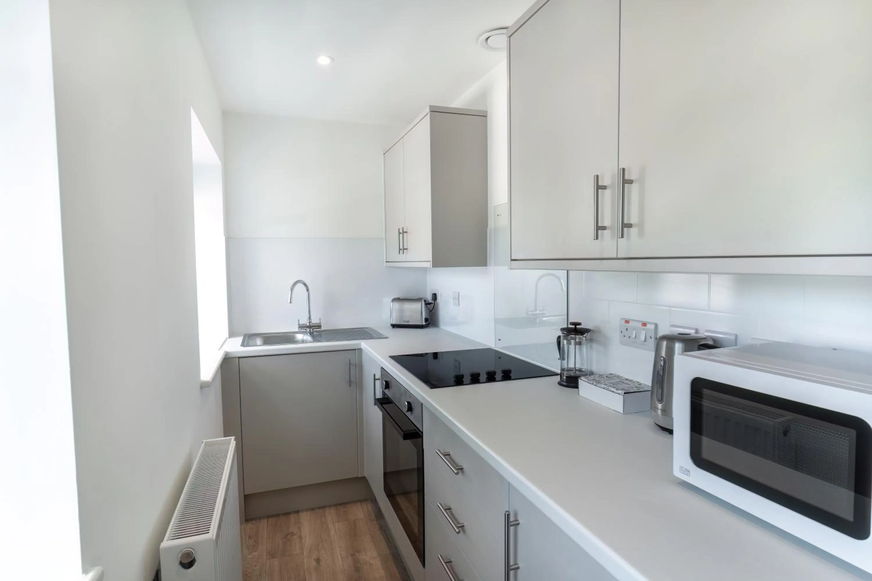 Kitchen or kitchenette in Lonsdale House Boutique Apartments