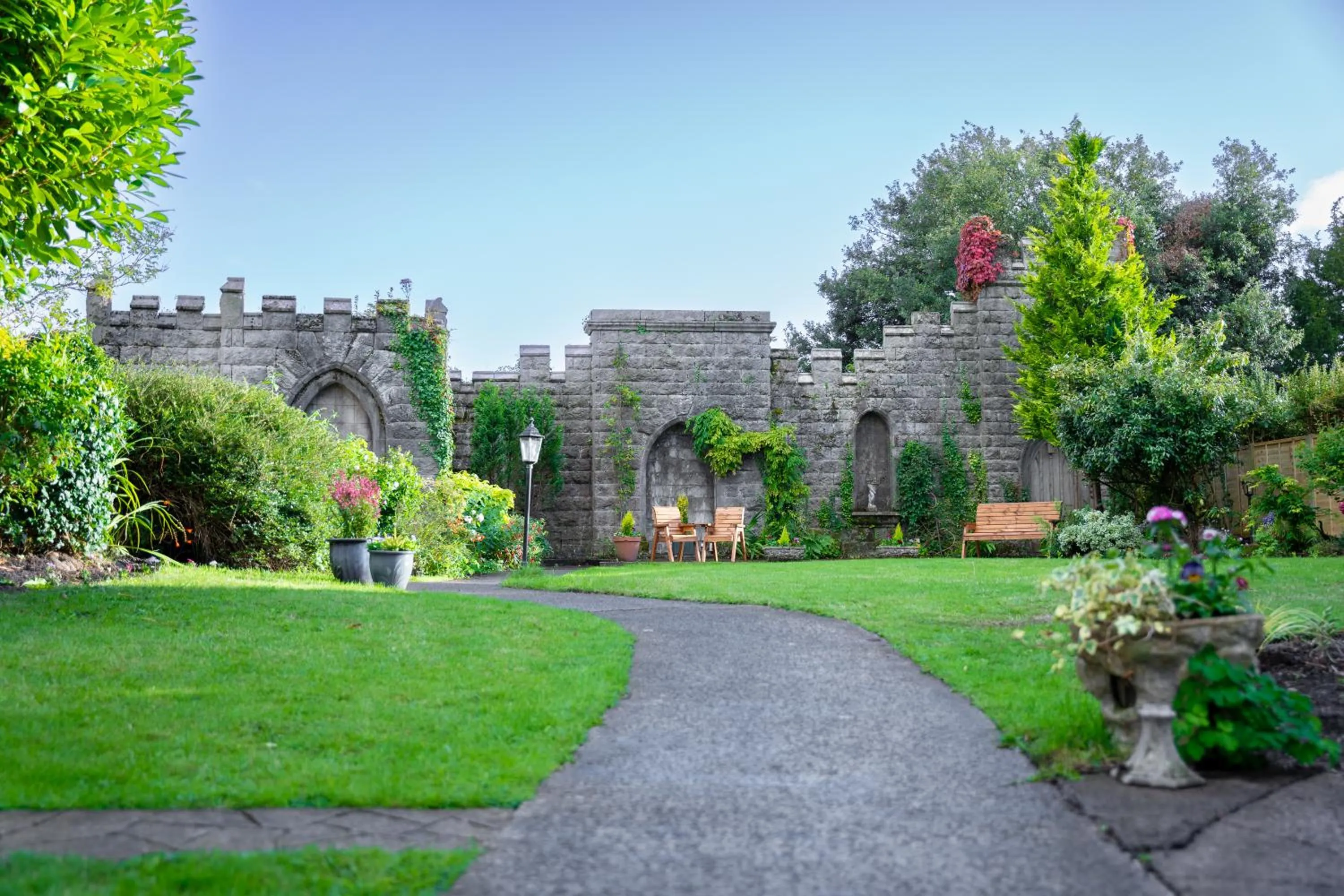 Garden in Lonsdale House Boutique Apartments