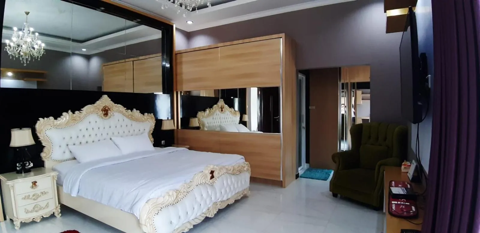 Bed in Villa Melati Residence