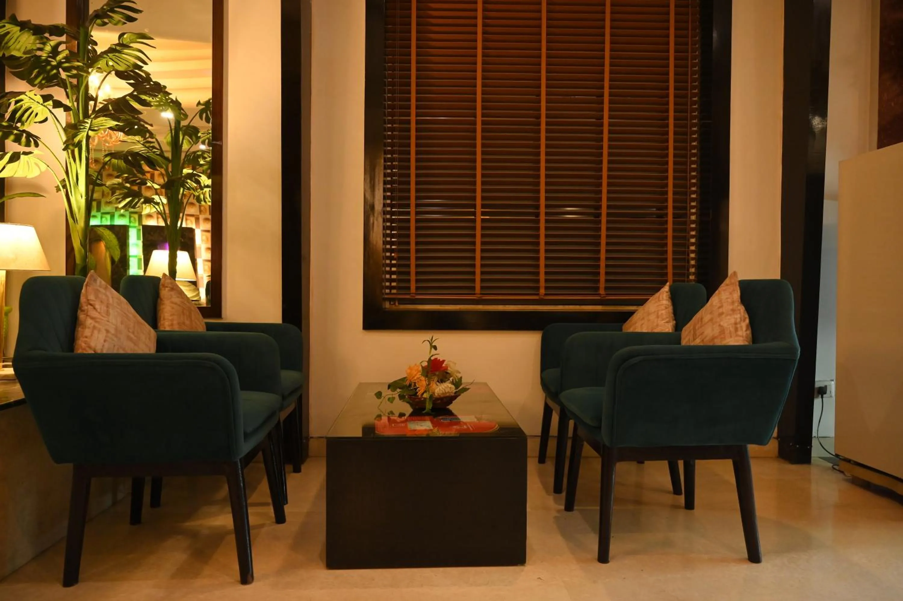 Seating area in The Vaishnavi
