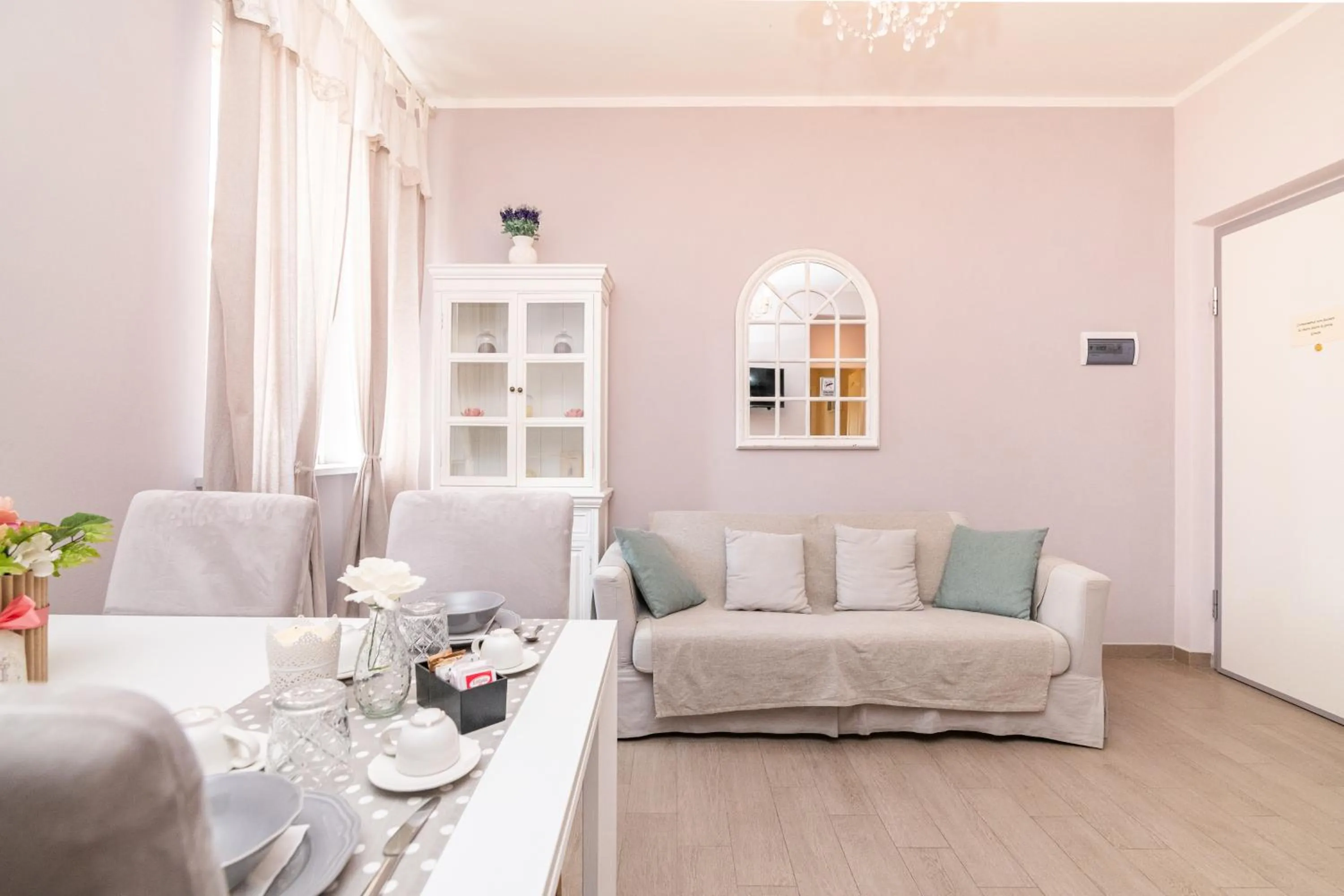 Living room in La Vecchia Tenenza B&B