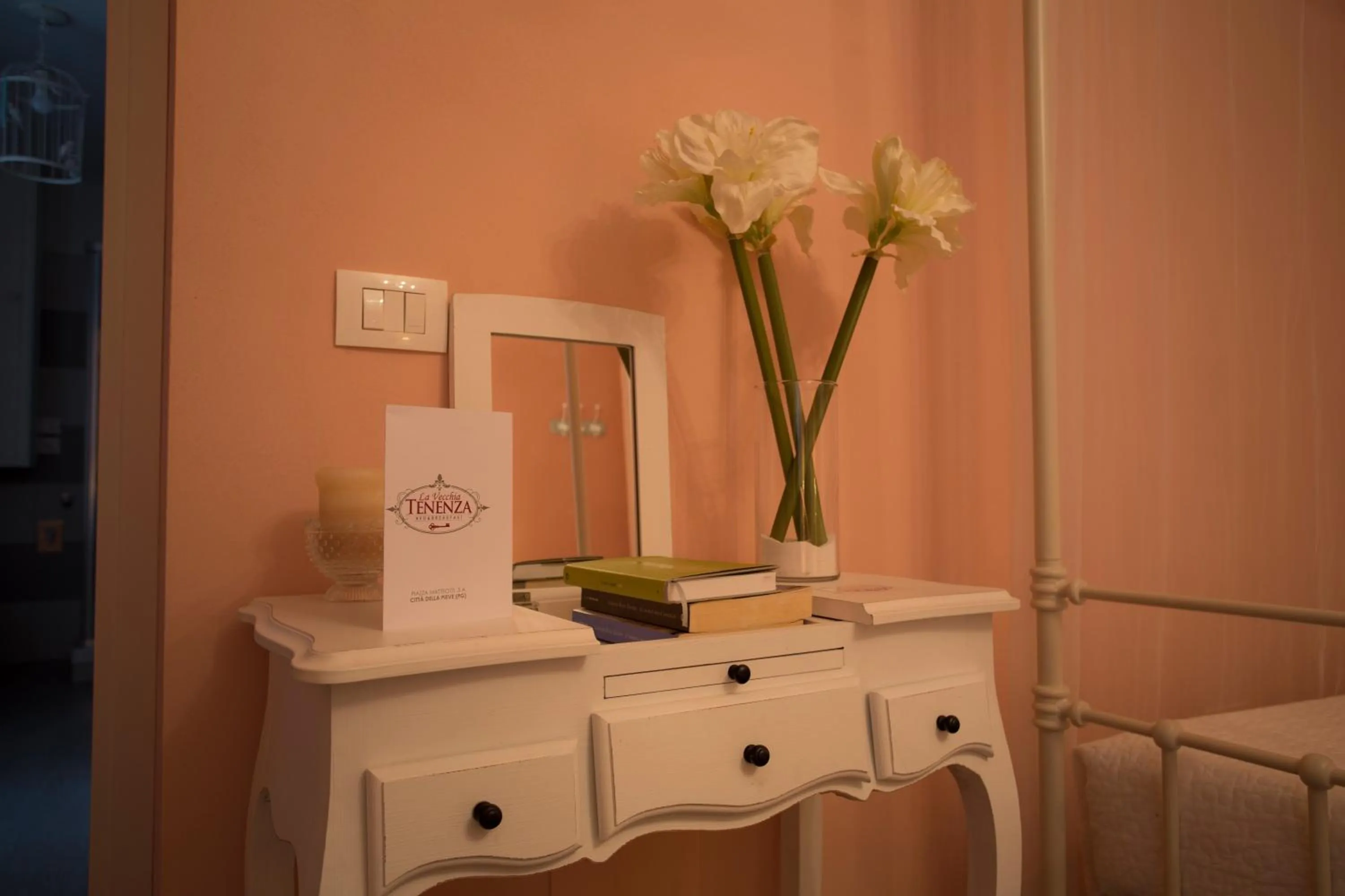 hair dresser in La Vecchia Tenenza B&B