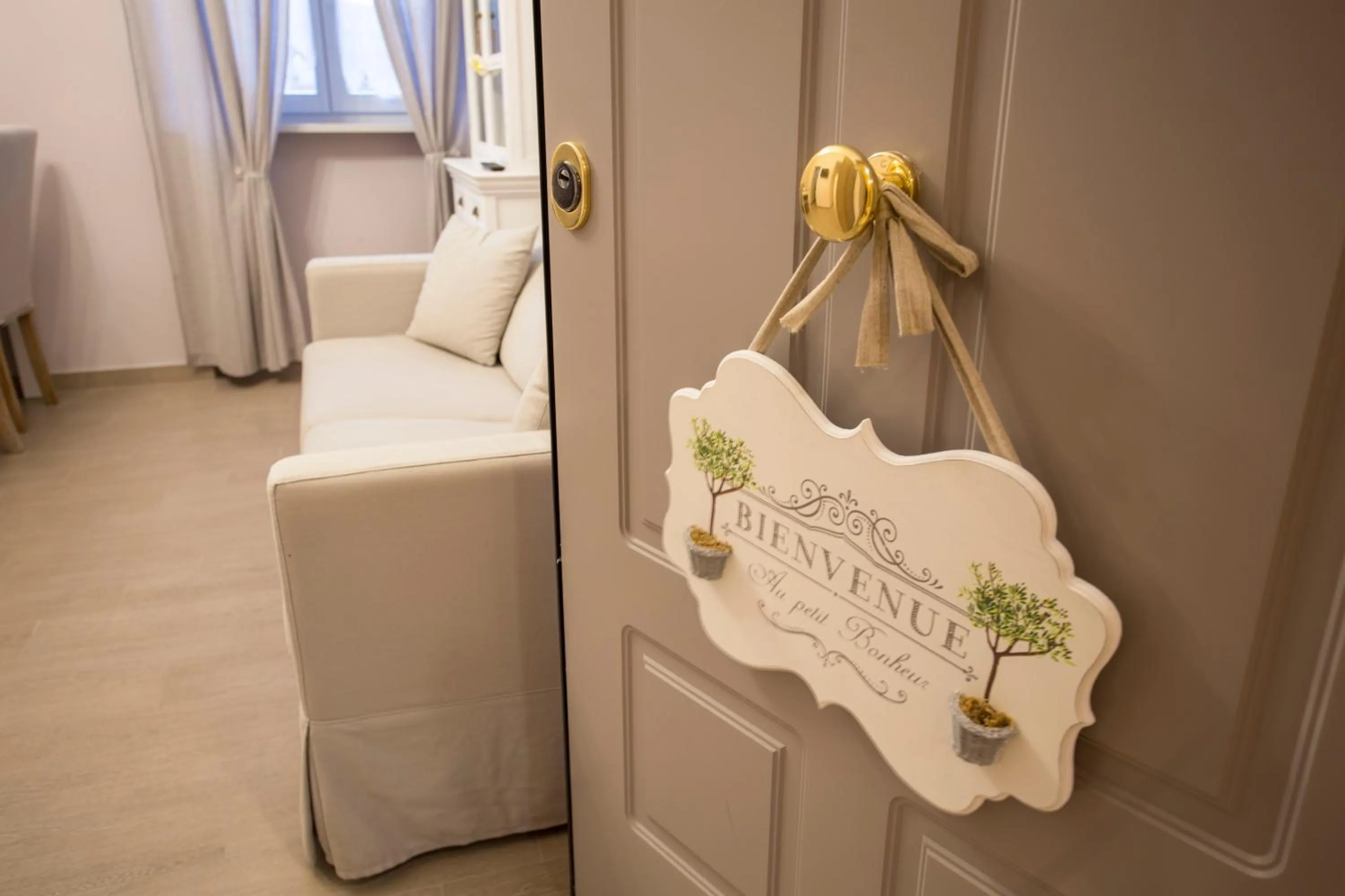 Living room in La Vecchia Tenenza B&B