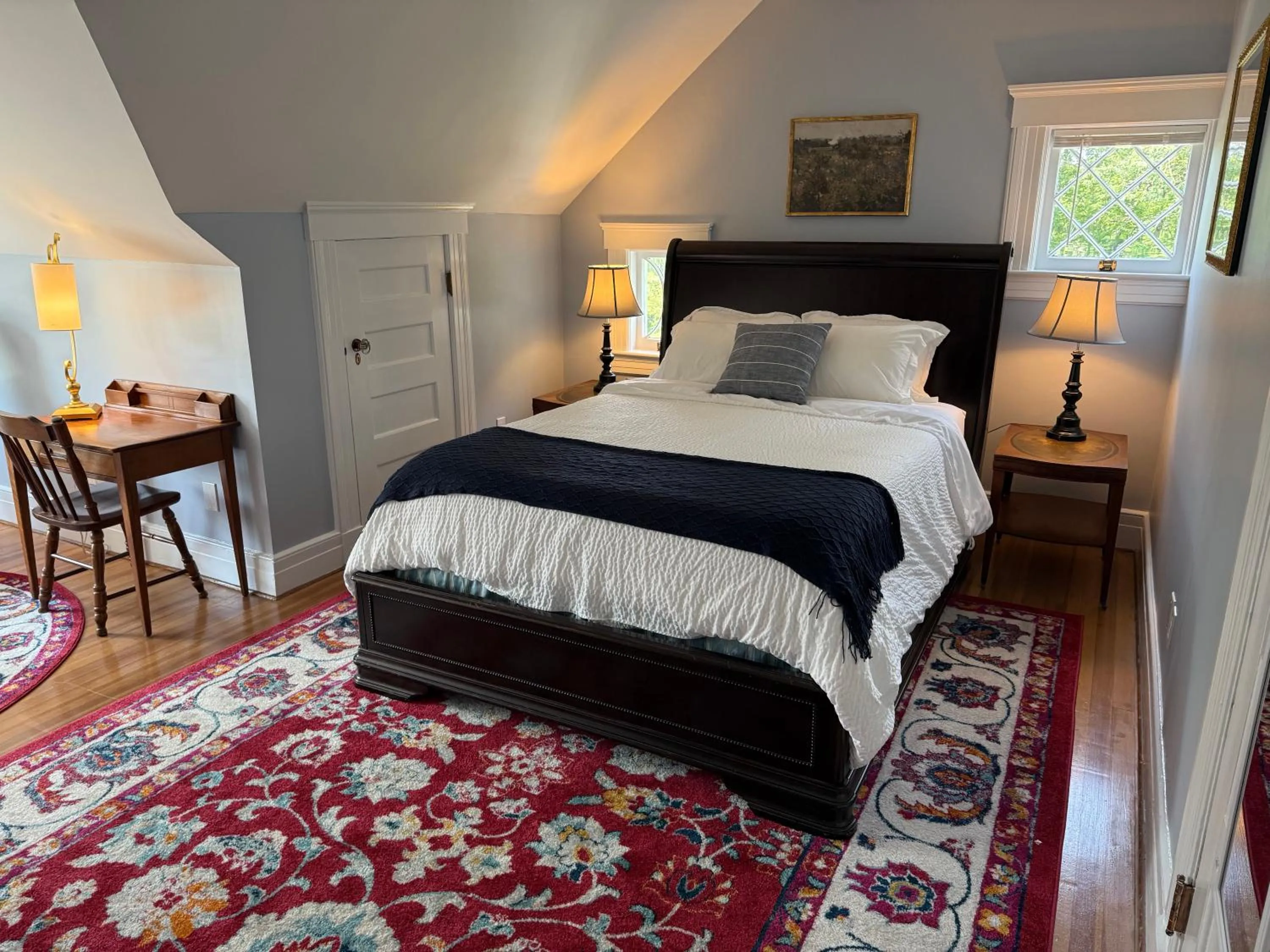 Bed in The Hartness House