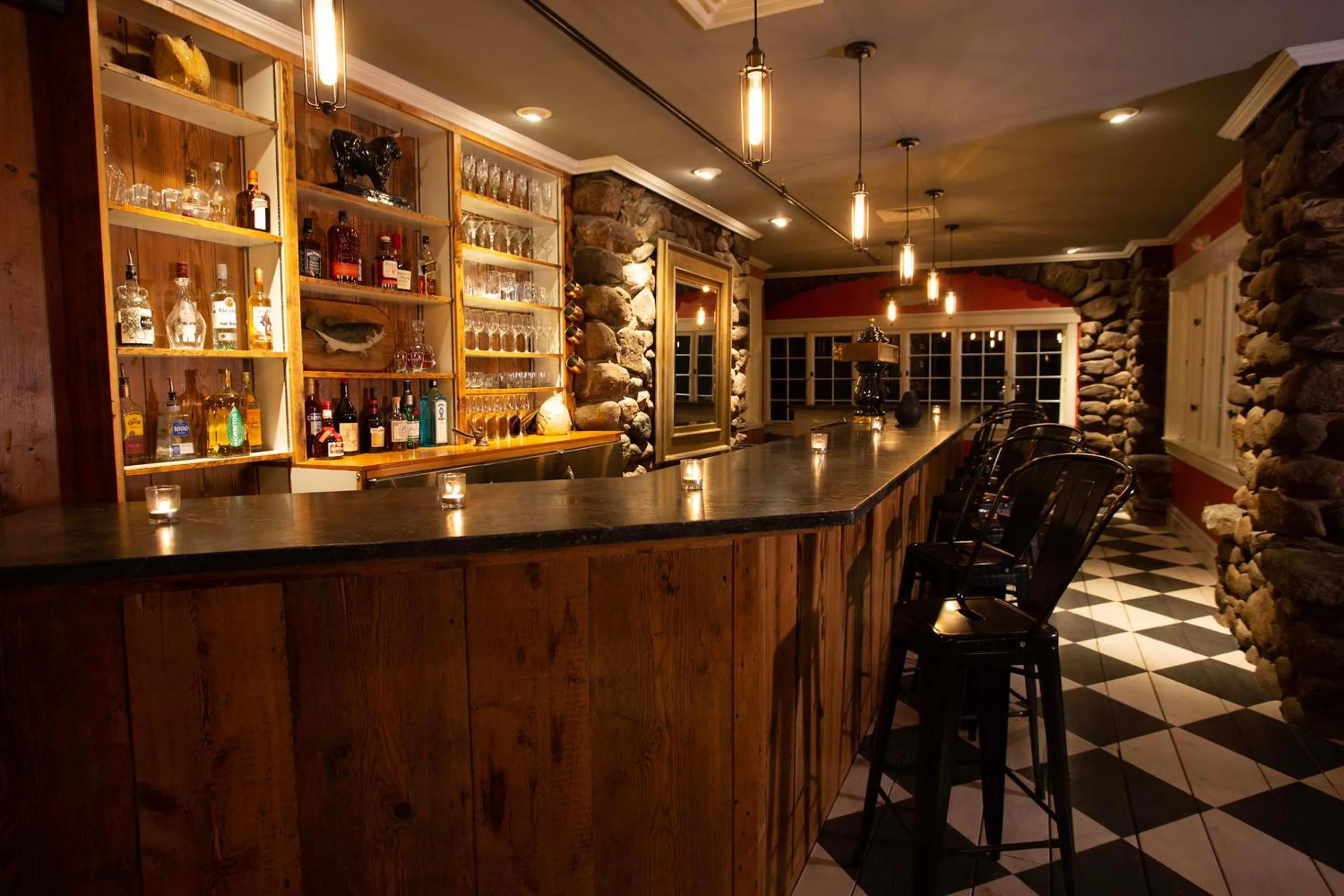 Lounge or bar in The Hartness House