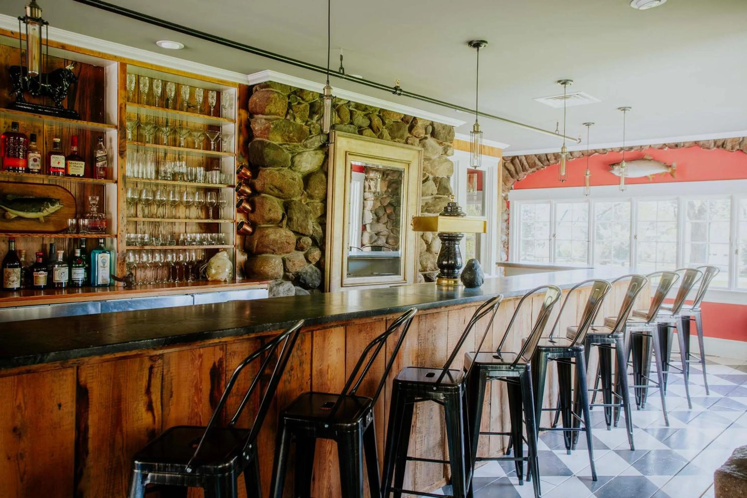 Lounge or bar in The Hartness House