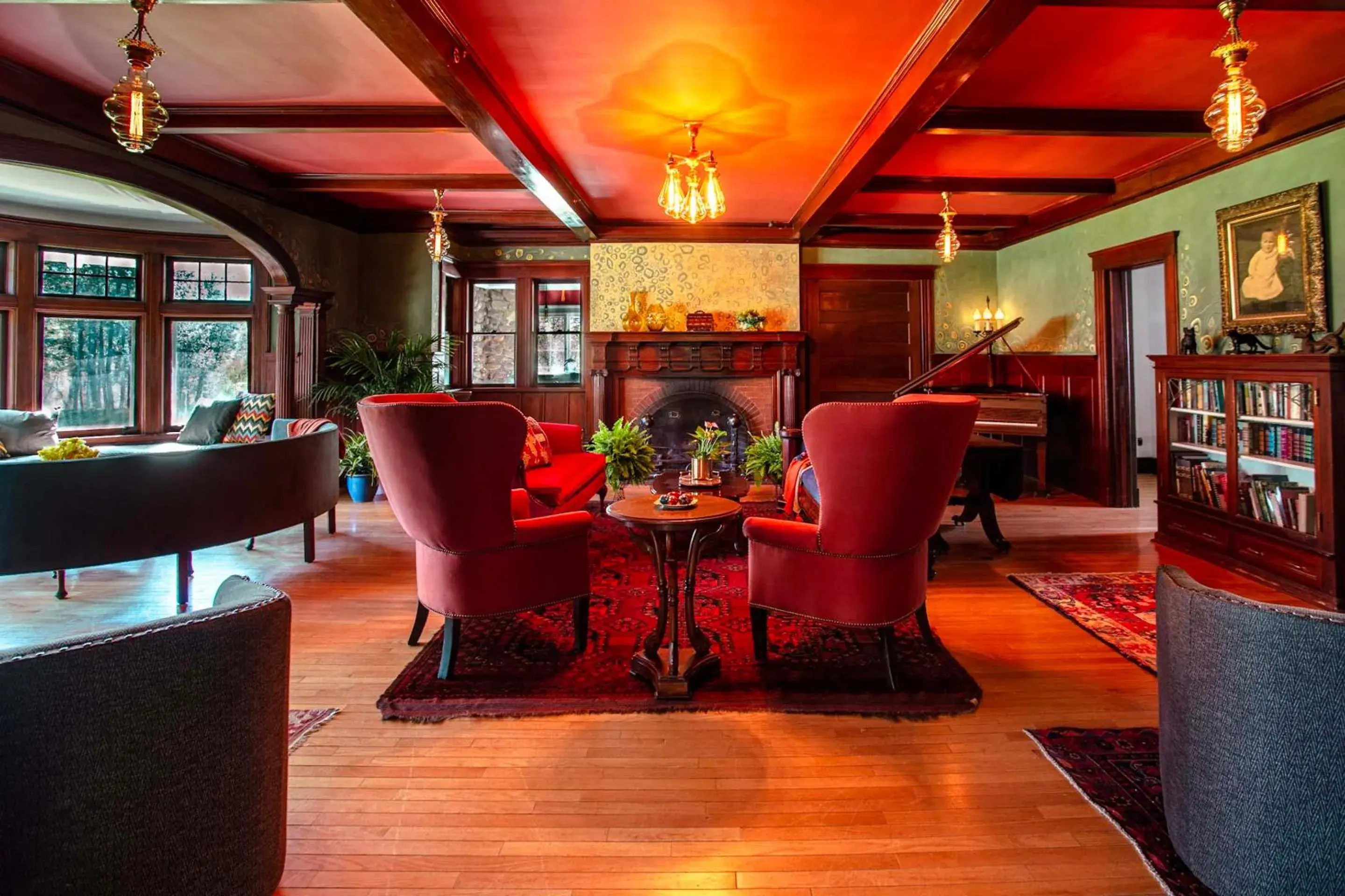 Lounge or bar in The Hartness House Lounge or bar in The Hartness House