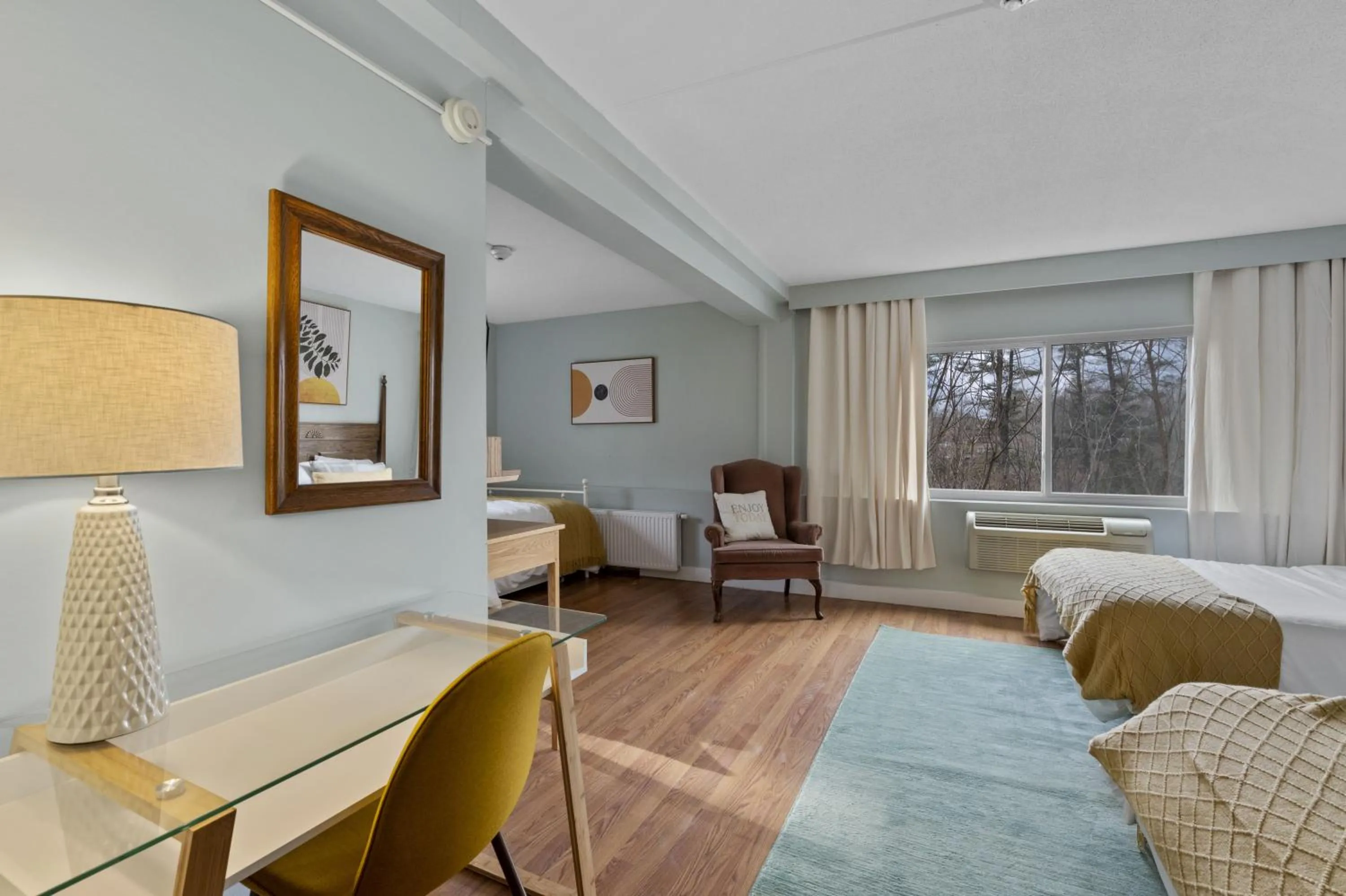 Bed in The Hartness House