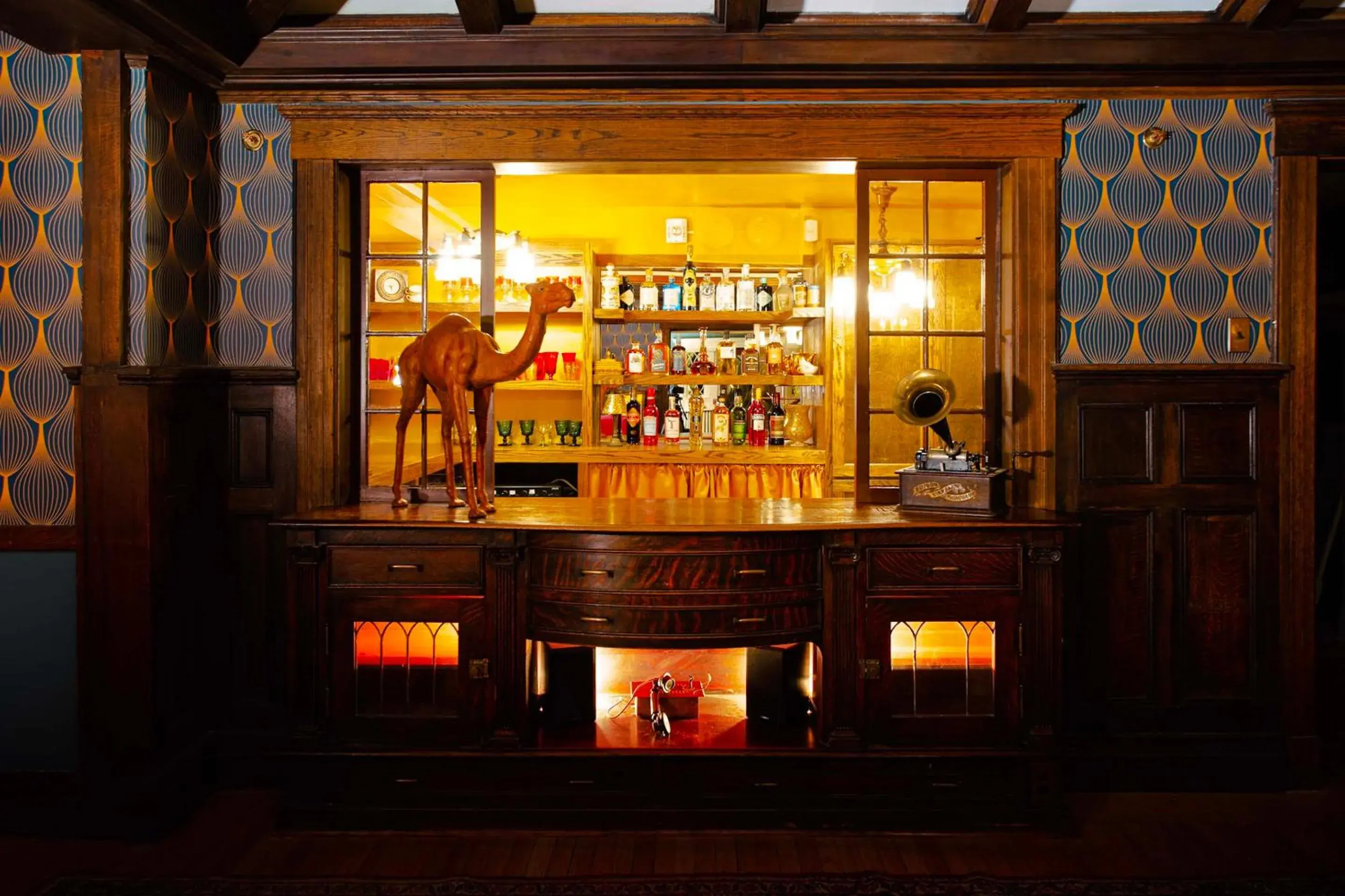 Lounge or bar in The Hartness House Lounge or bar in The Hartness House