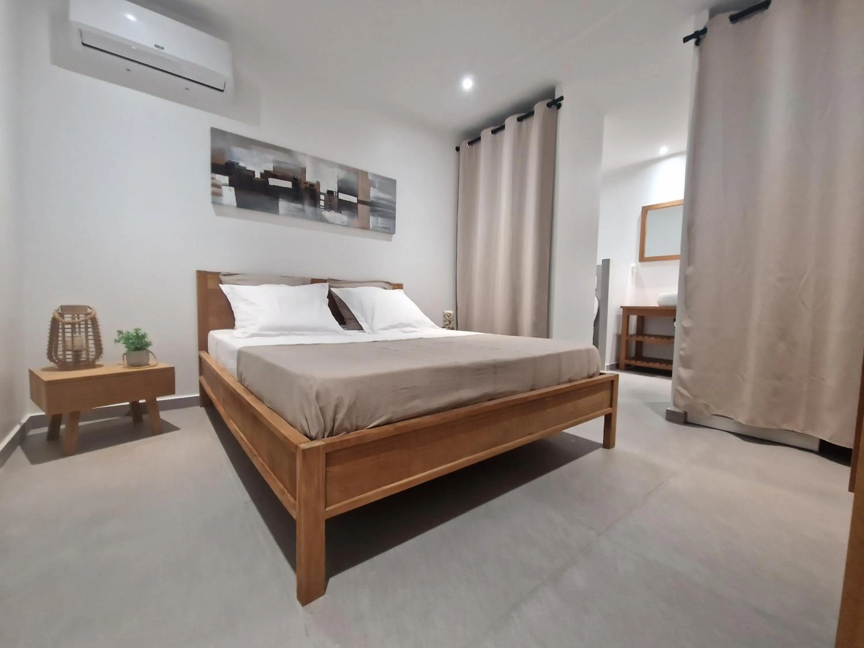 Bed in Villa K'araïbes - Saint François - Jusqu'à 6 personnes et 1 bébé