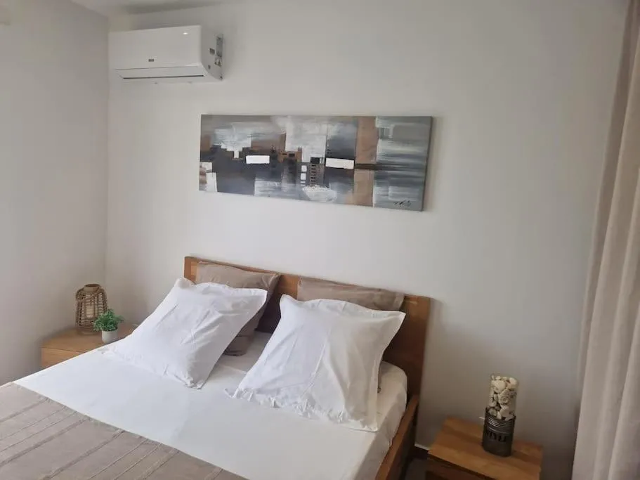 Bed in Villa K'araïbes - Saint François - Jusqu'à 6 personnes et 1 bébé