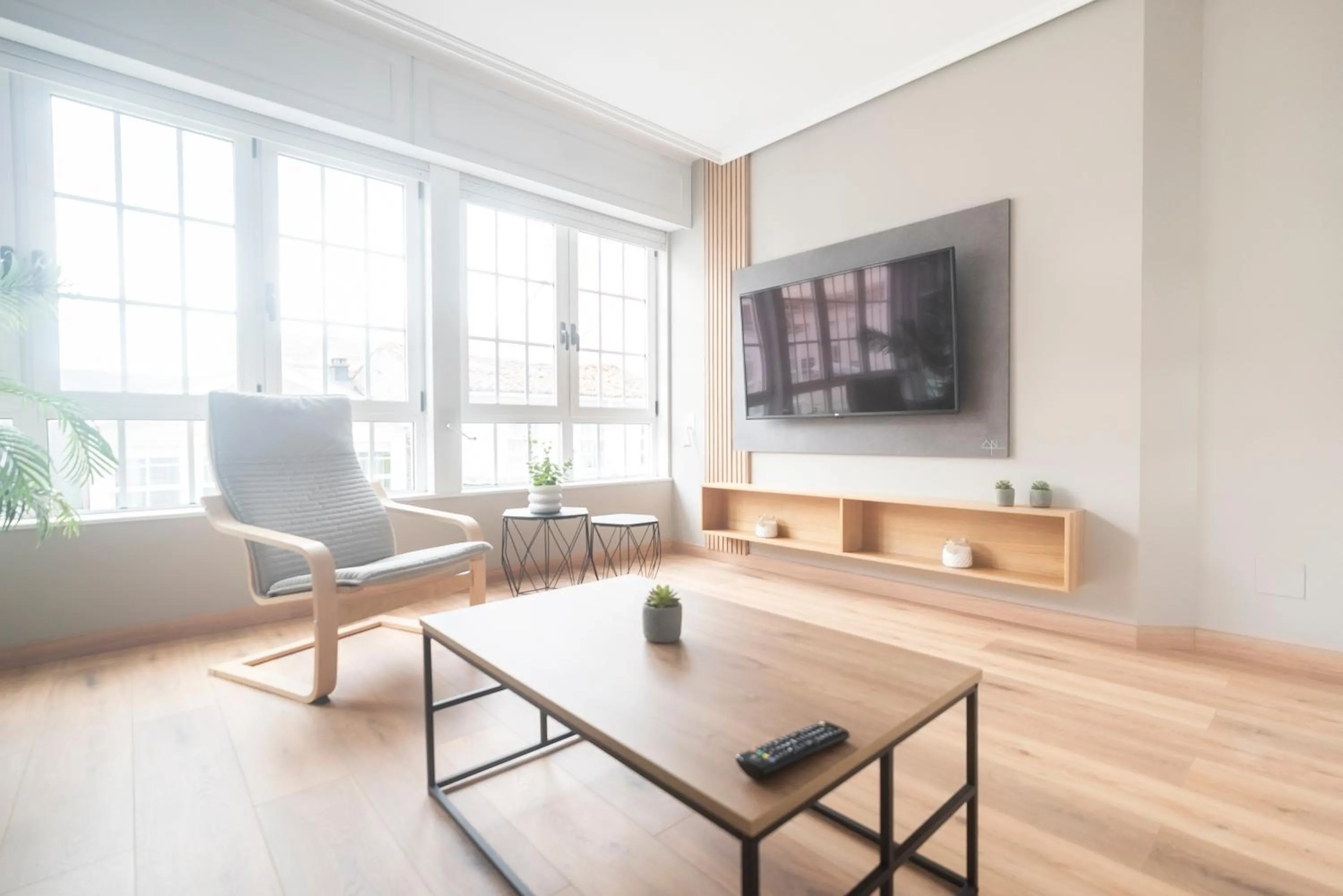 TV and multimedia in Apartamento AN Sol “Ferrol”