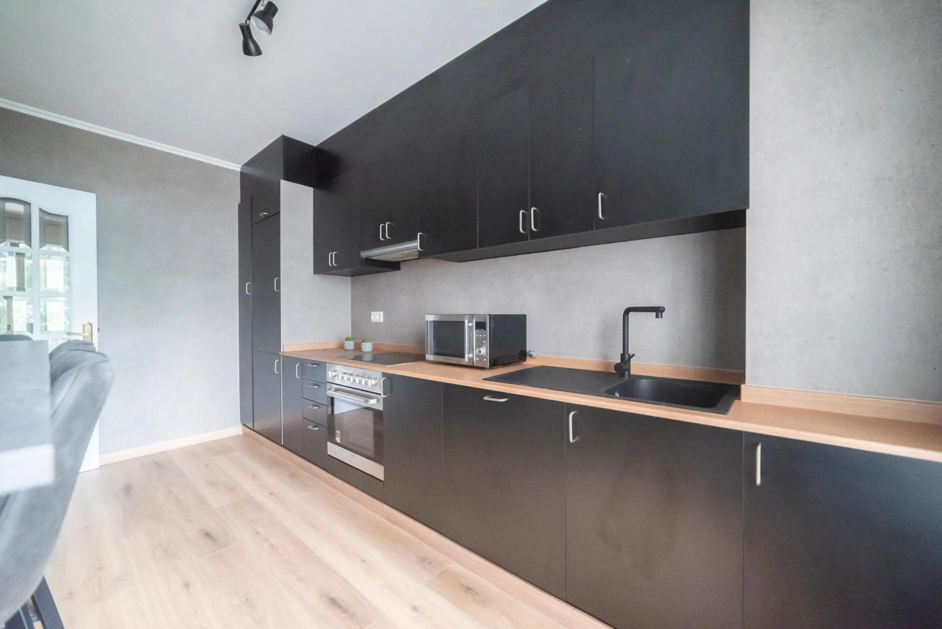 Kitchen or kitchenette in Apartamento AN Sol “Ferrol”