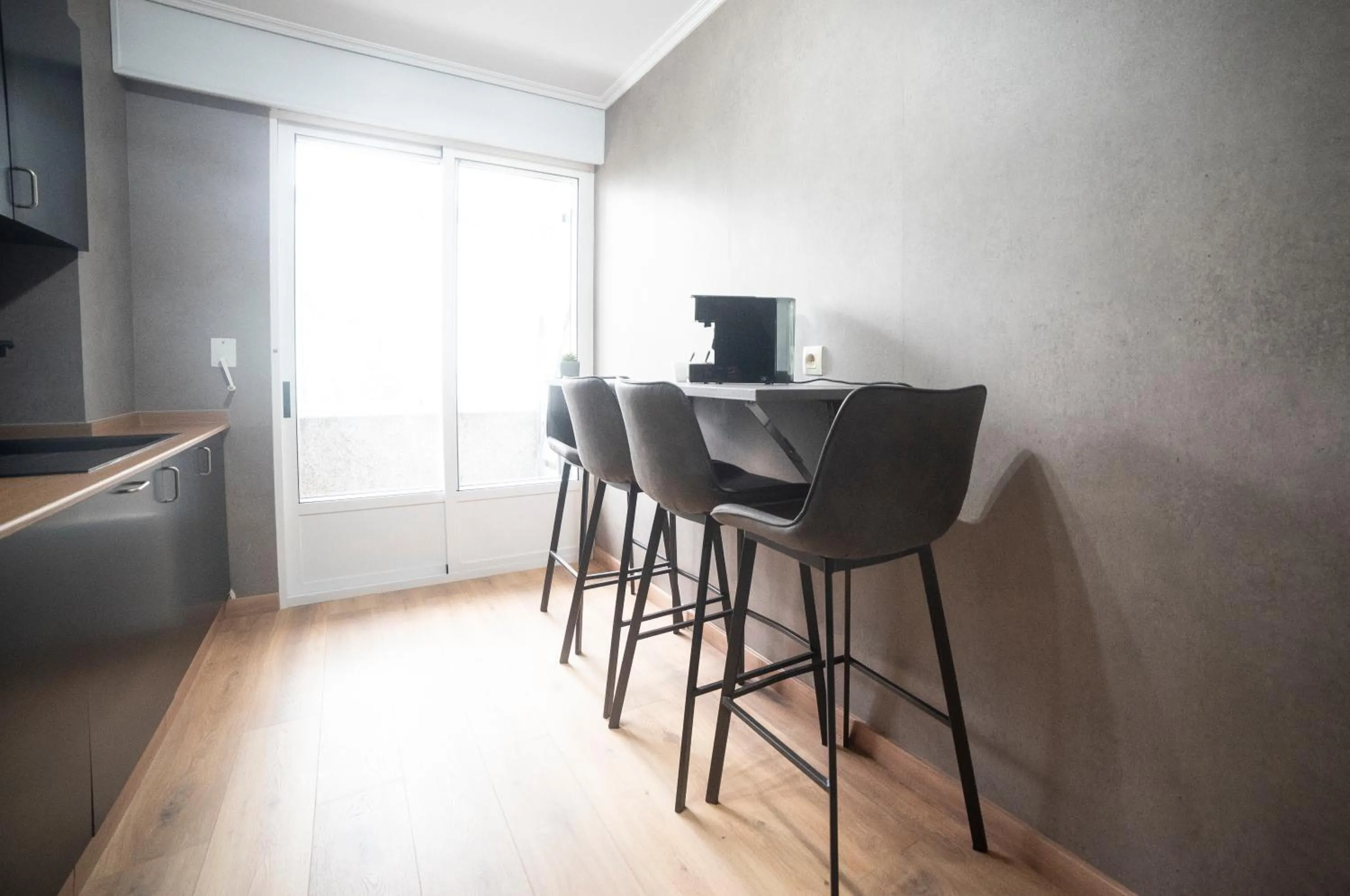 Kitchen or kitchenette in Apartamento AN Sol “Ferrol”