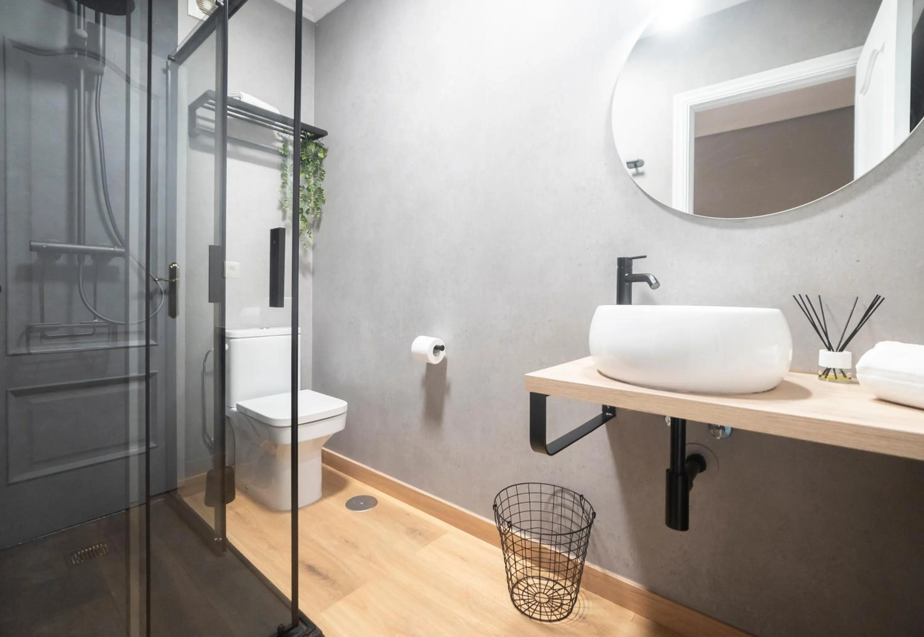 Shower in Apartamento AN Sol “Ferrol”