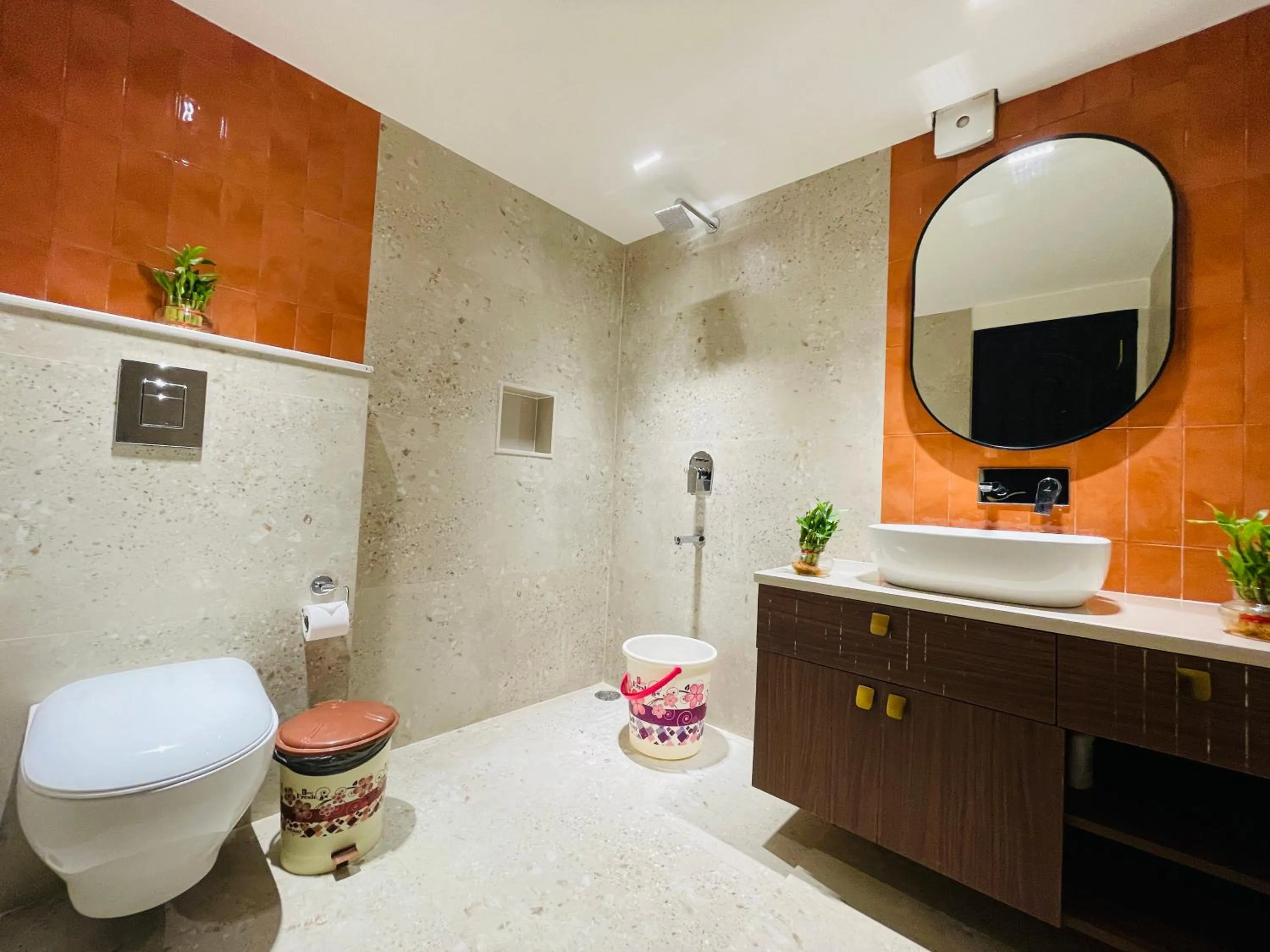 Shower in Bedchambers Stay near Select Citywalk, Saket