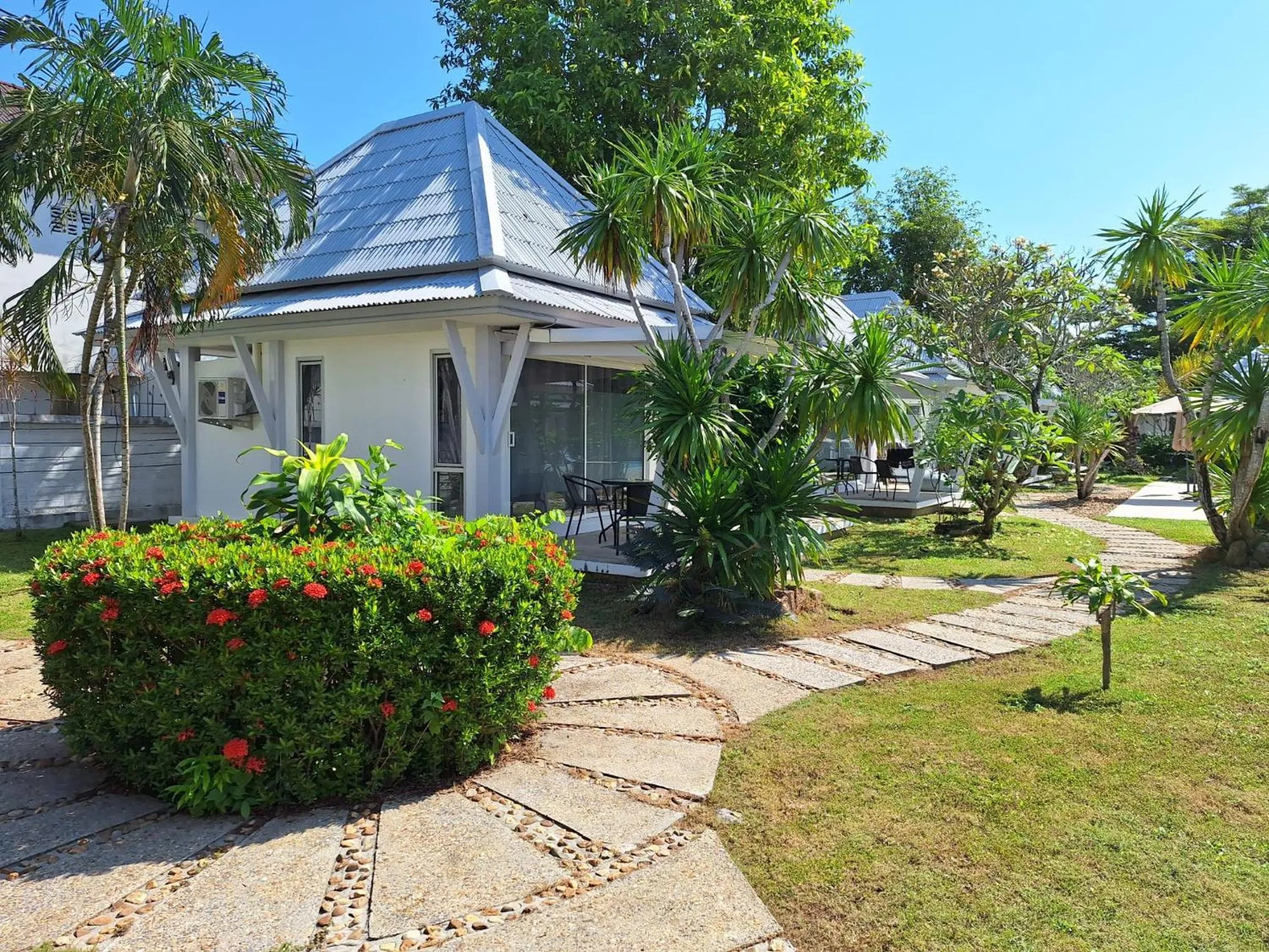 Garden view in Thiptara Resort - adults only