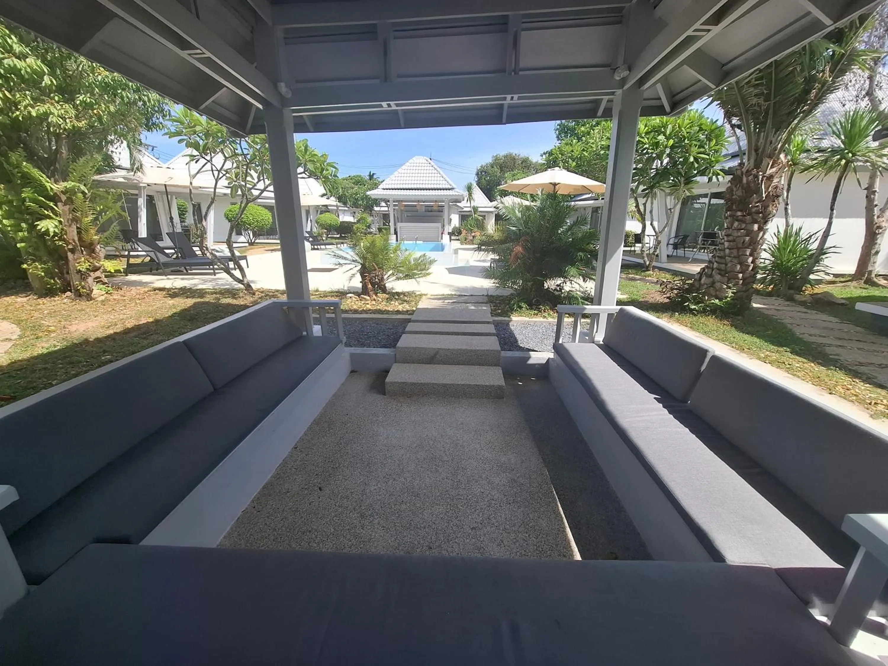 Patio in Thiptara Resort - adults only