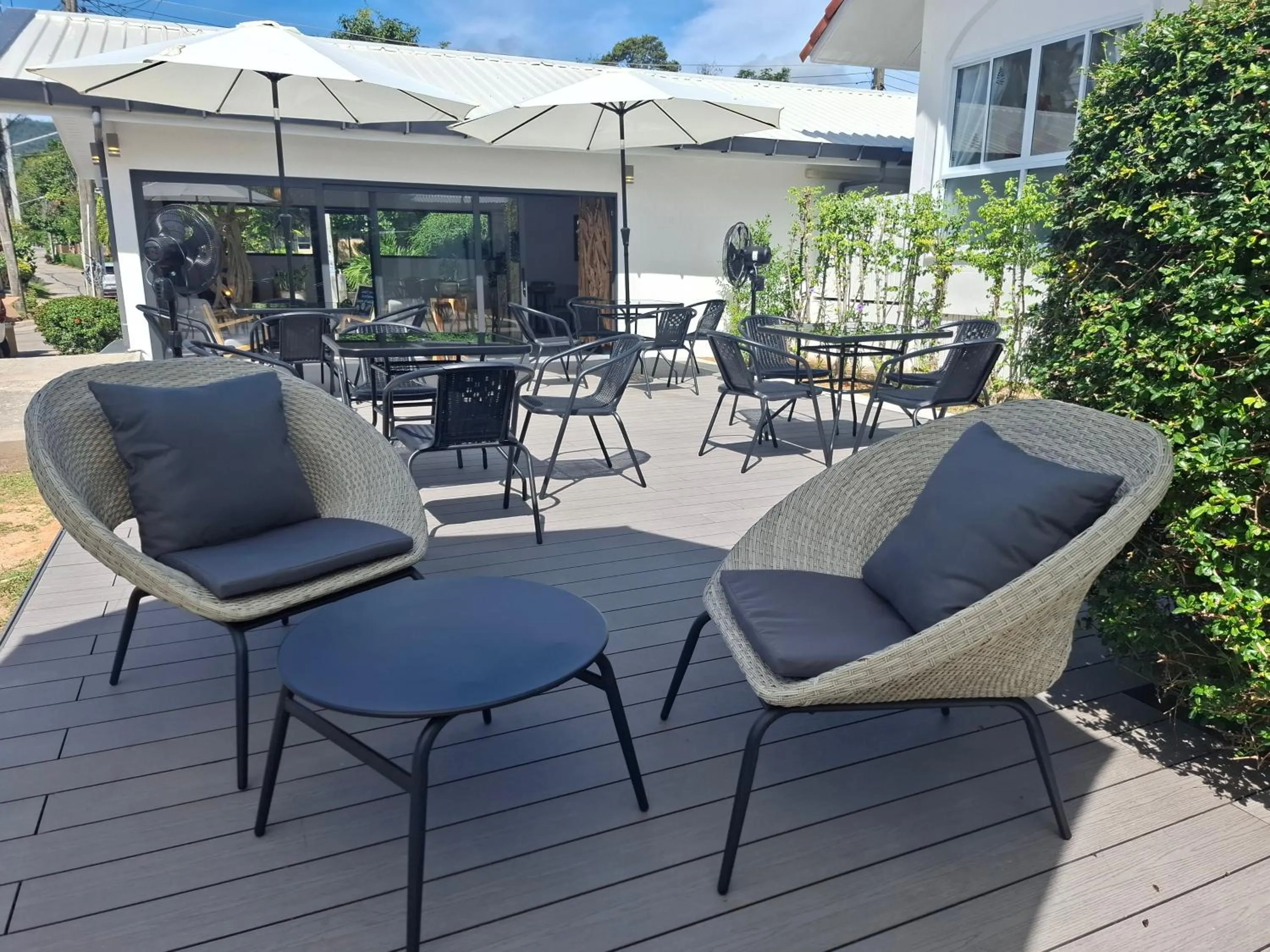 Patio in Thiptara Resort - adults only