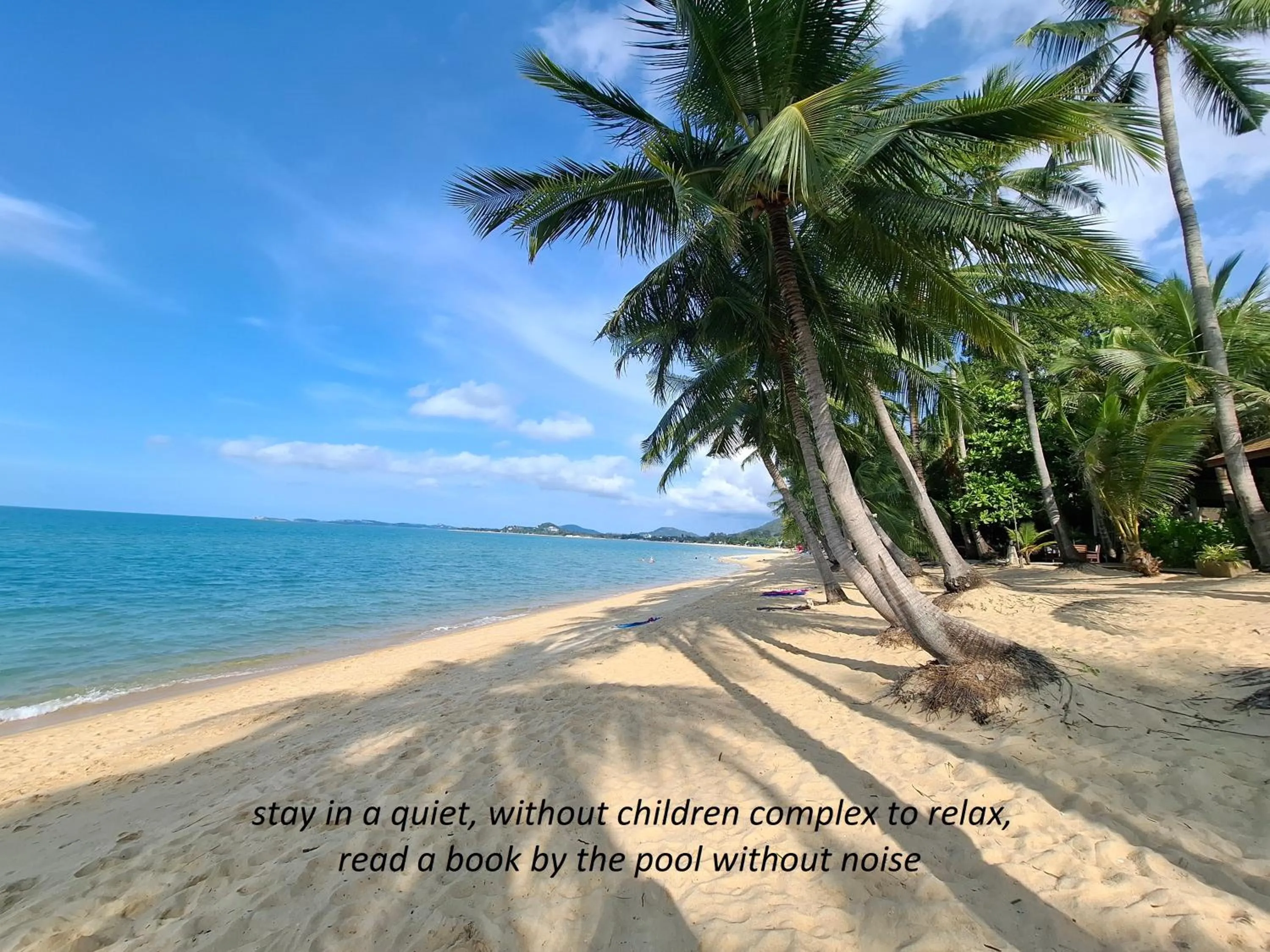 Beach in Thiptara Resort - adults only