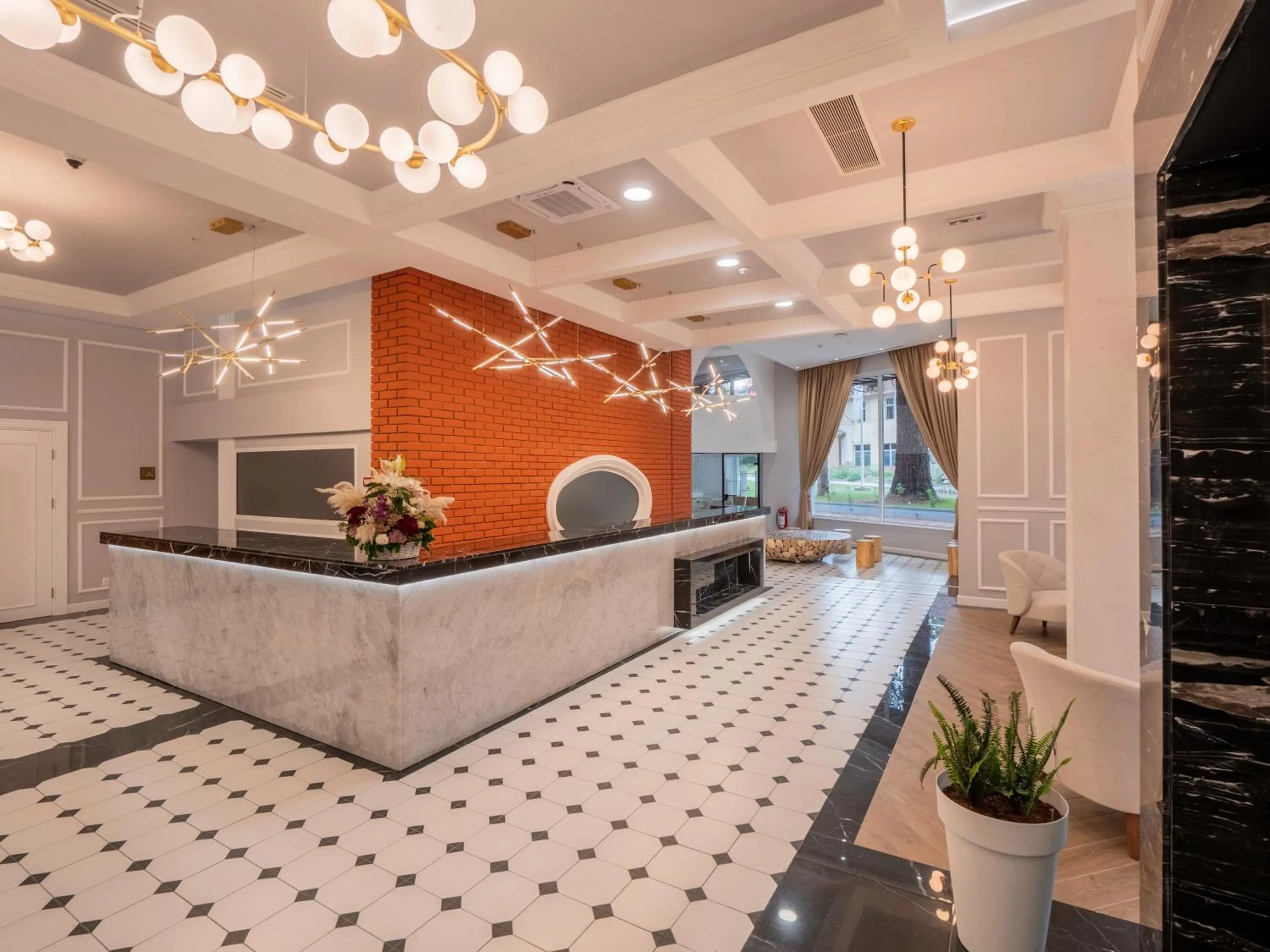 Lobby or reception in Hotel Podrinje