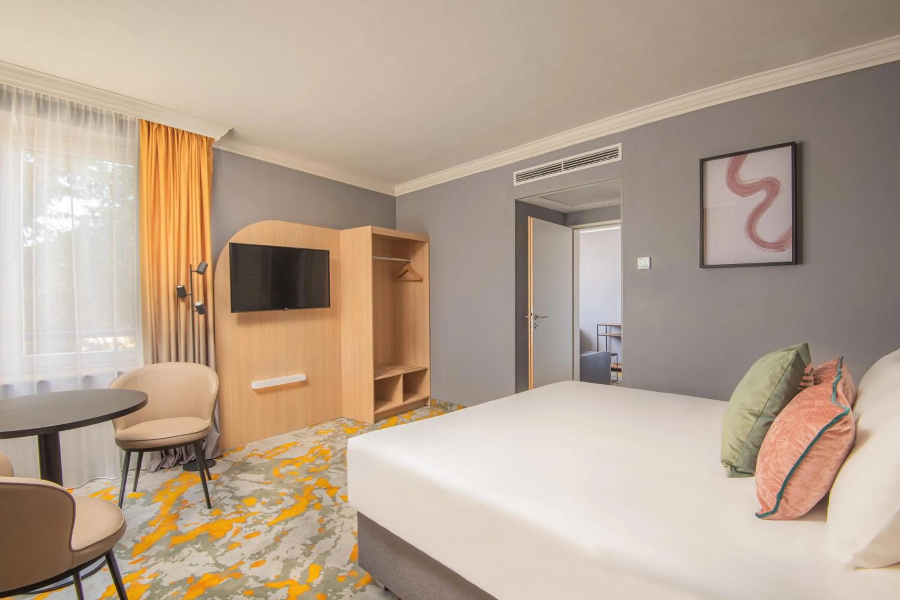 Bedroom, Bed in Castrum Hotel Székesfehérvár