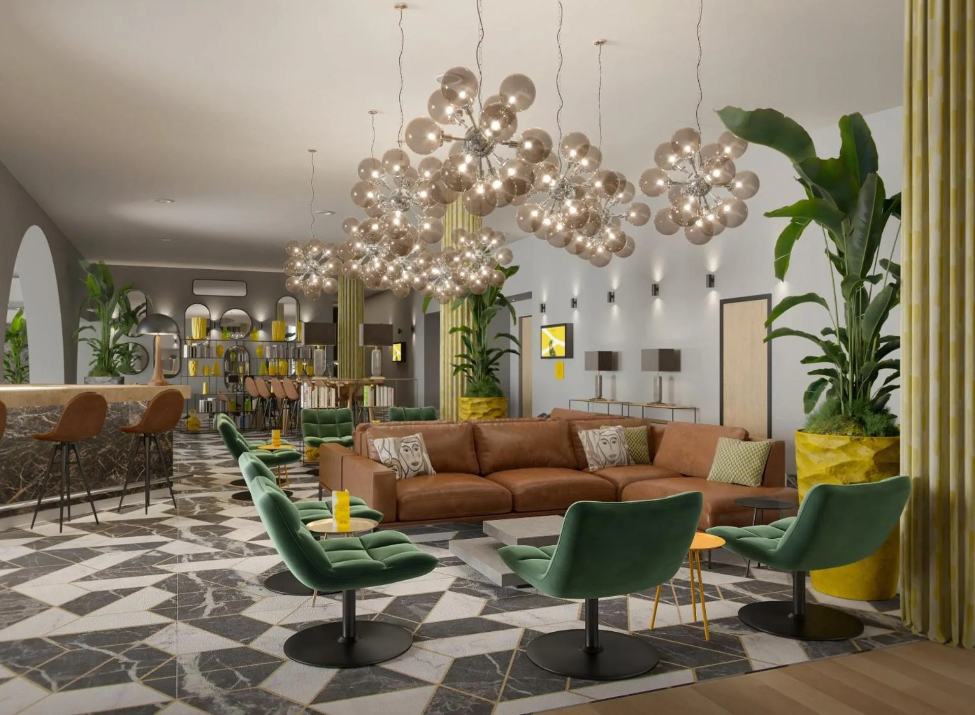 Lobby or reception in Castrum Hotel Székesfehérvár