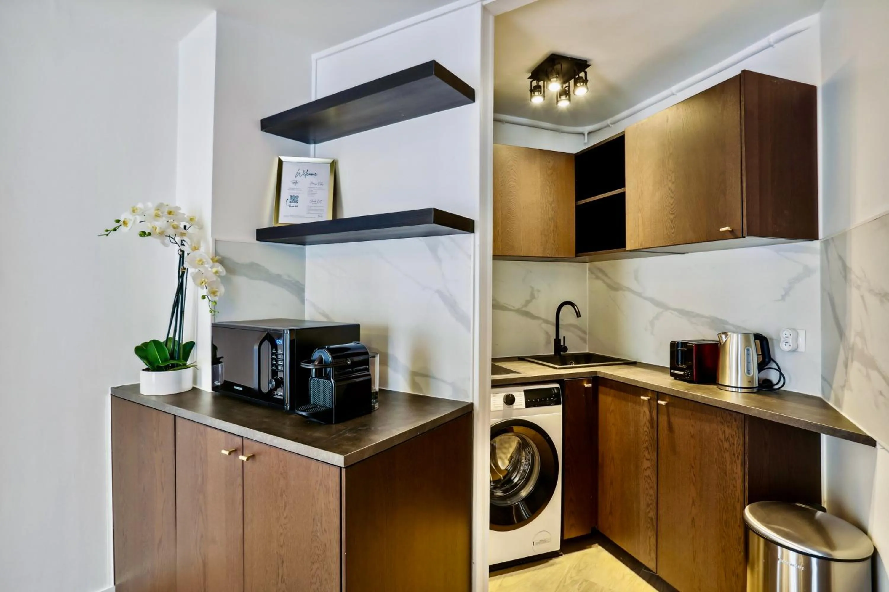 Kitchen or kitchenette in Beautiful 2BDR near the Eiffel Tower