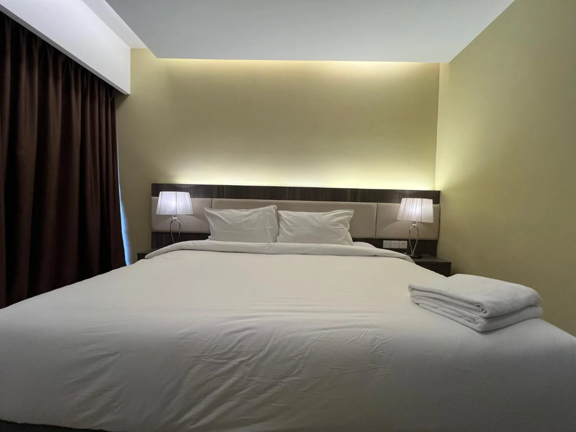 Bed in QUINCE HOME GRAND ION DELEMEN GENTING HIGHLANDs