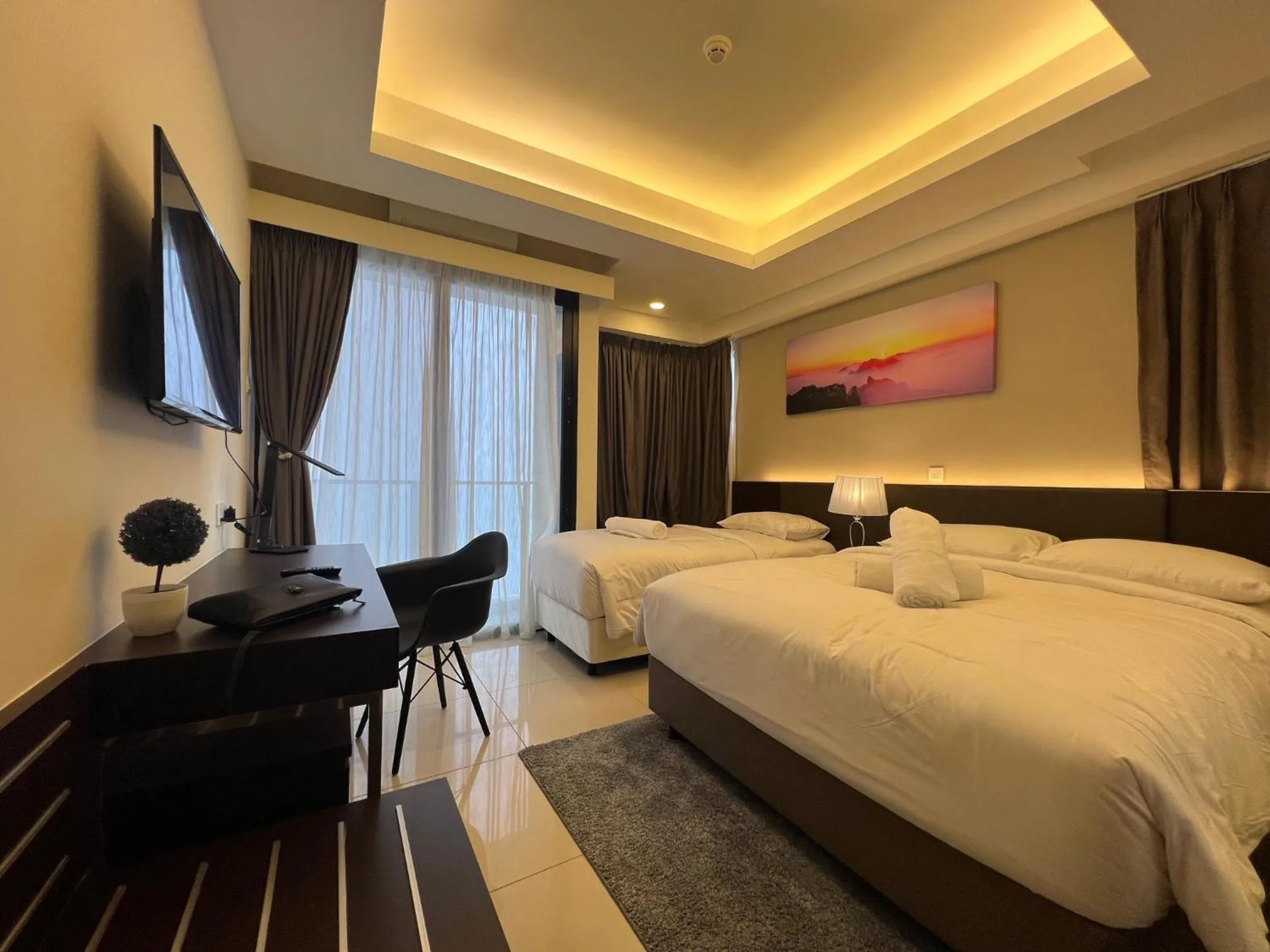 Bedroom, Bed in QUINCE HOME GRAND ION DELEMEN GENTING HIGHLANDs