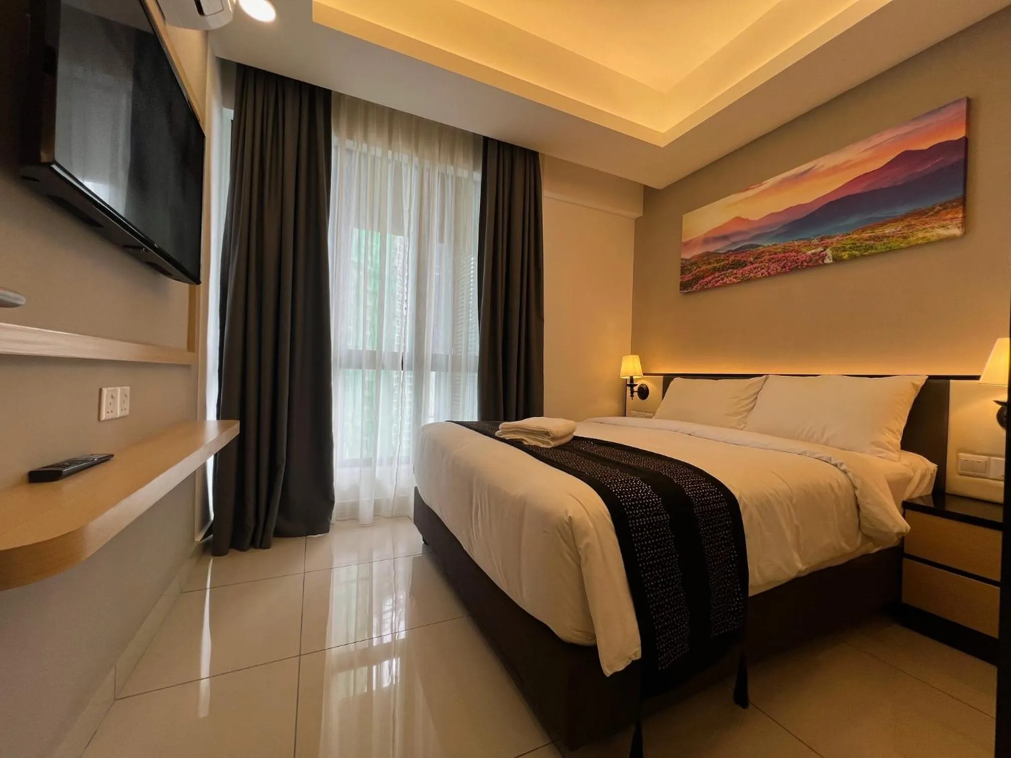 Bedroom, Bed in QUINCE HOME GRAND ION DELEMEN GENTING HIGHLANDs