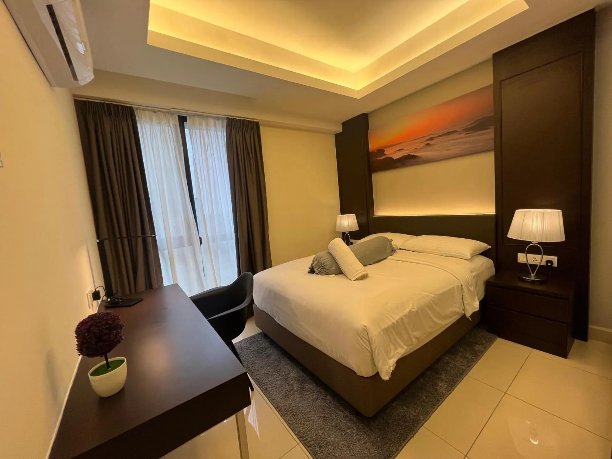 Bedroom, Bed in QUINCE HOME GRAND ION DELEMEN GENTING HIGHLANDs