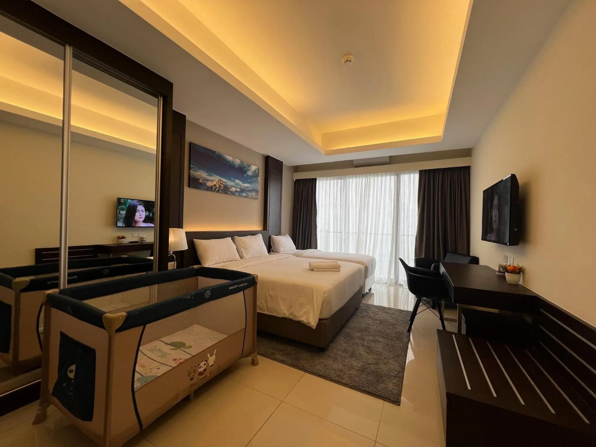 Bedroom, Bed in QUINCE HOME GRAND ION DELEMEN GENTING HIGHLANDs