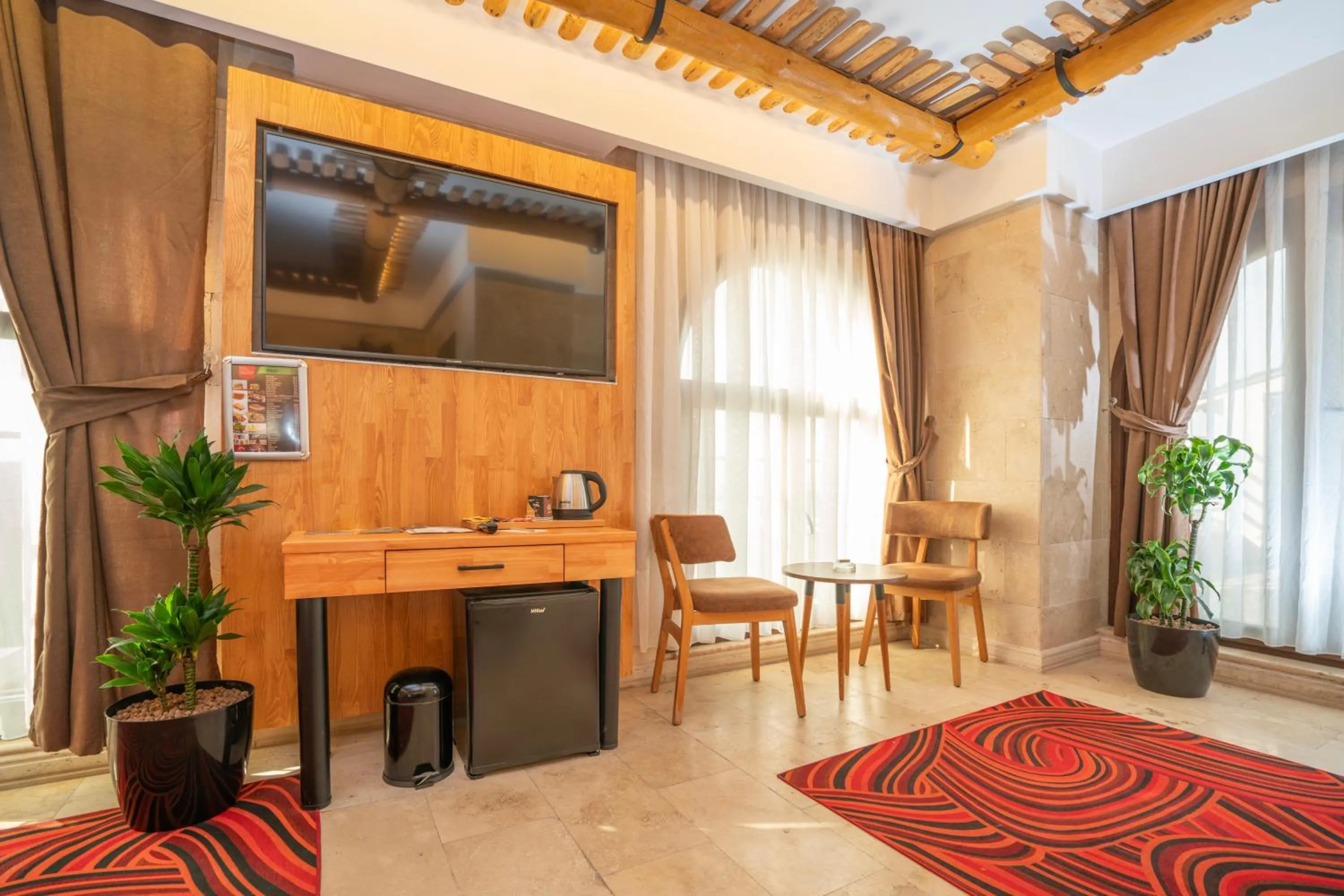 Seating area in PASHA PALACE HOTEL