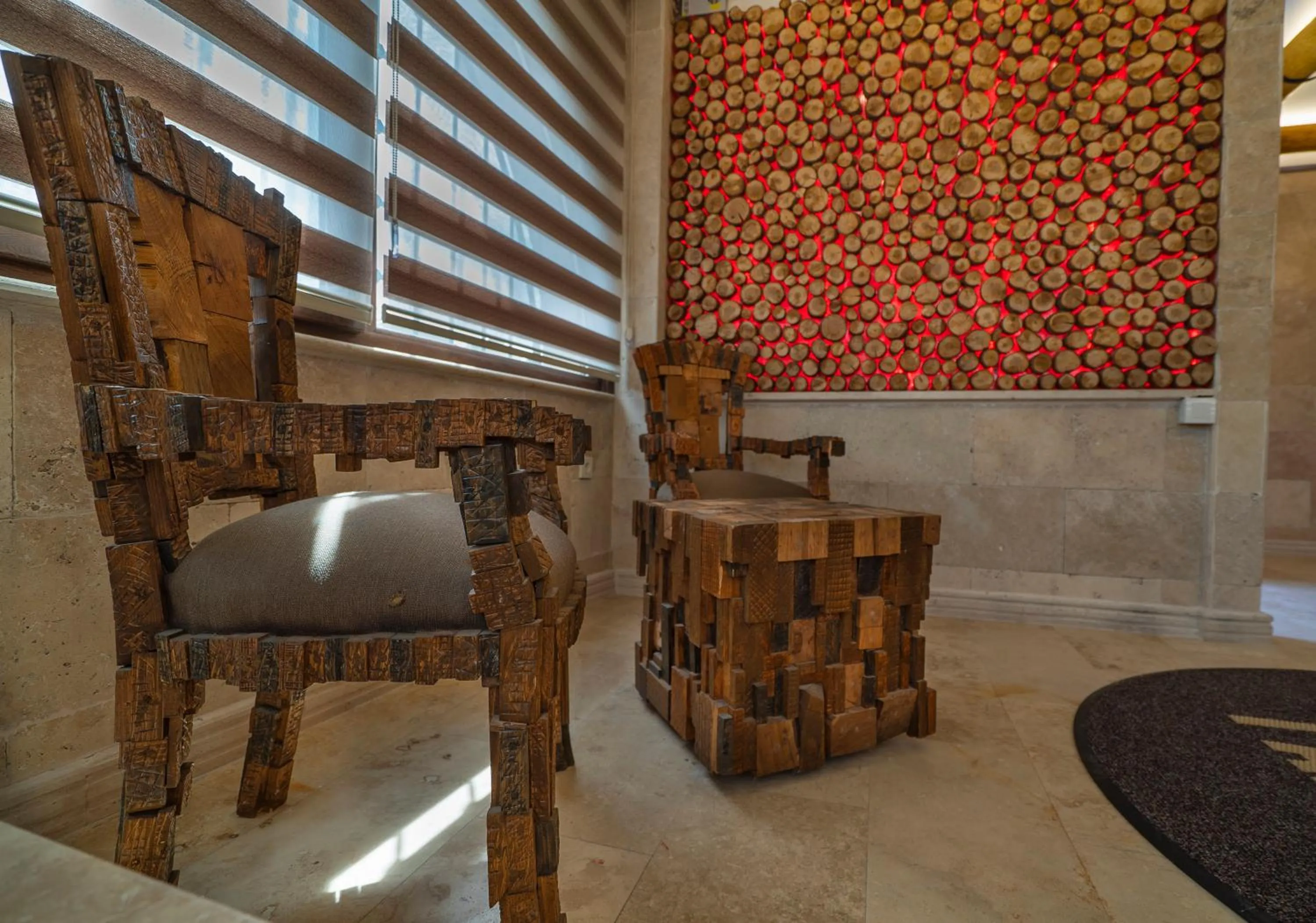 Seating area in PASHA PALACE HOTEL