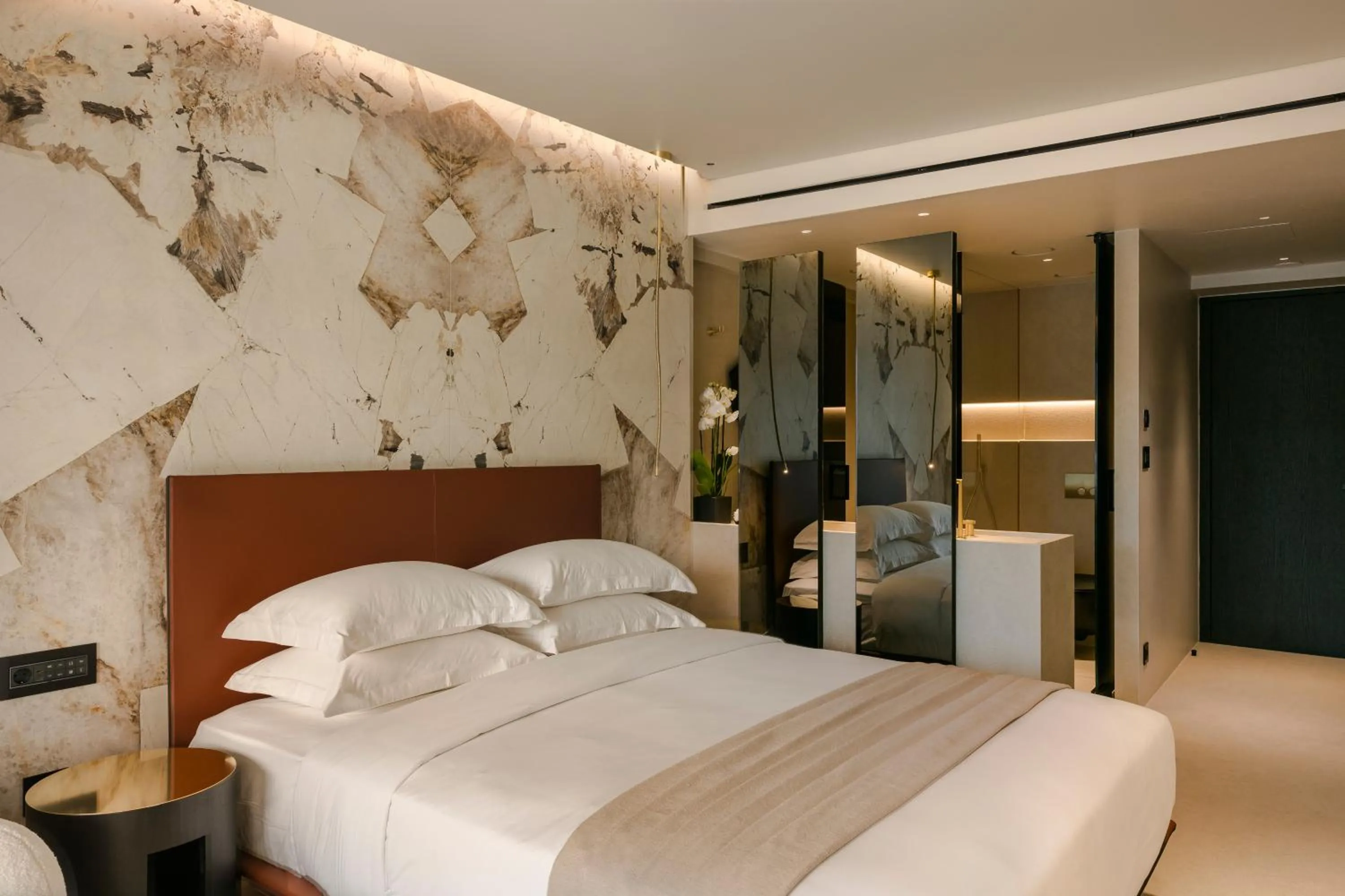 Bed in Casaly Hotel & Spa