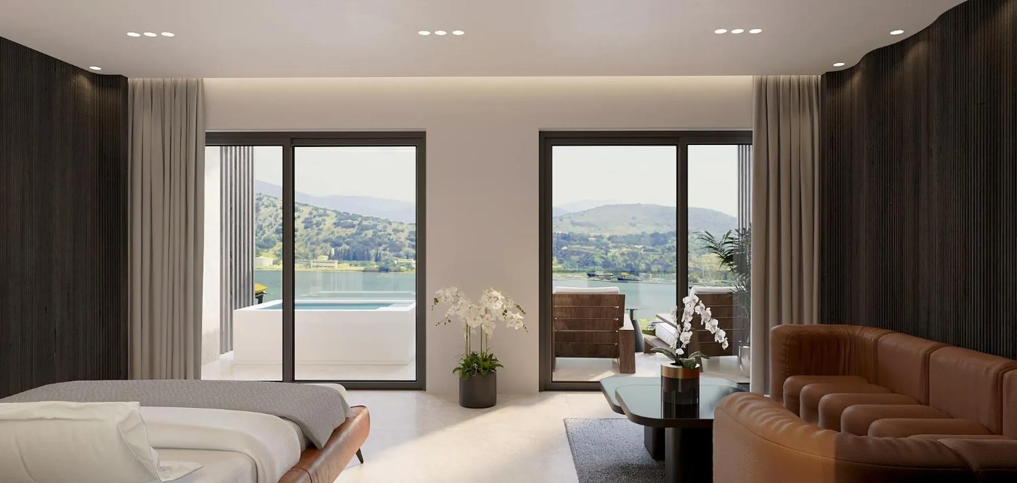 Bed in Casaly Hotel & Spa