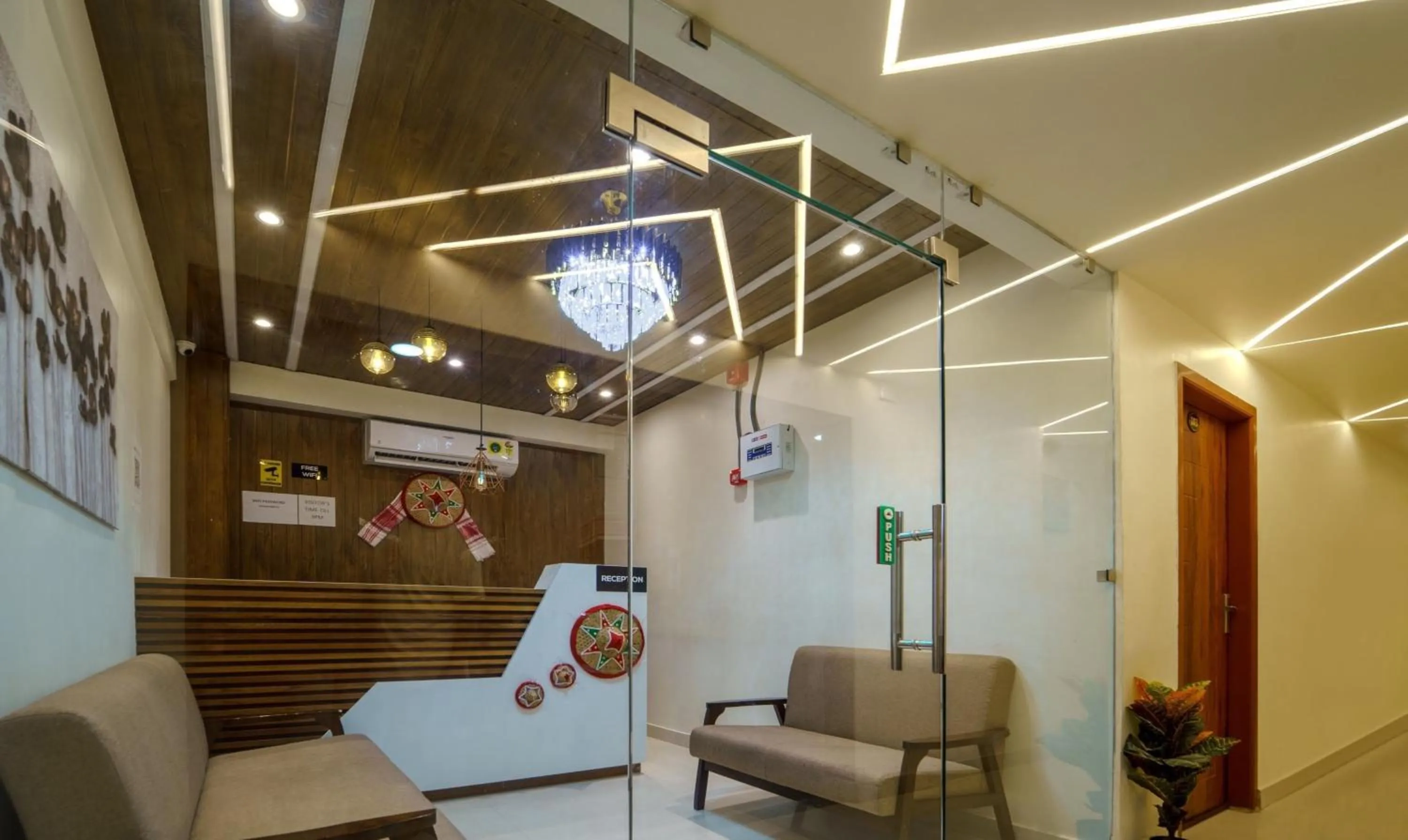 Lobby or reception in Treebo Park Palace