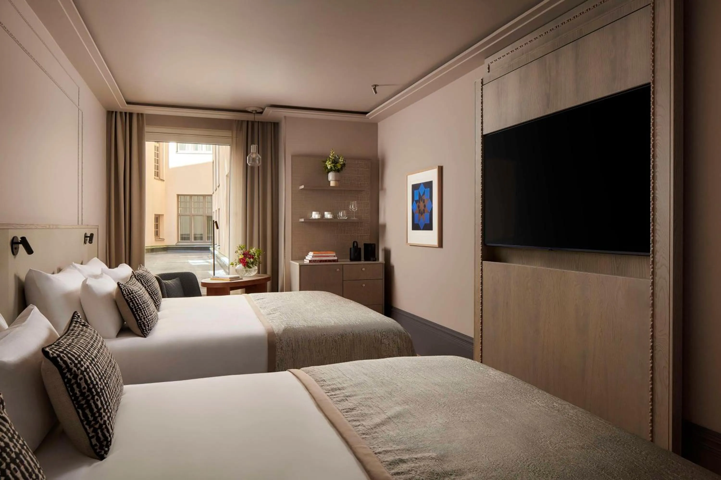 Bedroom, Bed in NH Collection Helsinki Grand Hansa