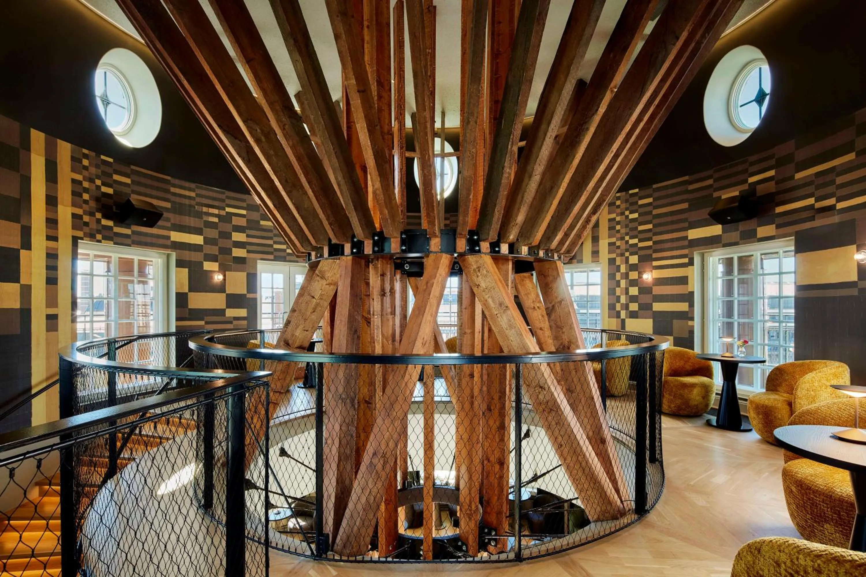 Lounge or bar in NH Collection Helsinki Grand Hansa