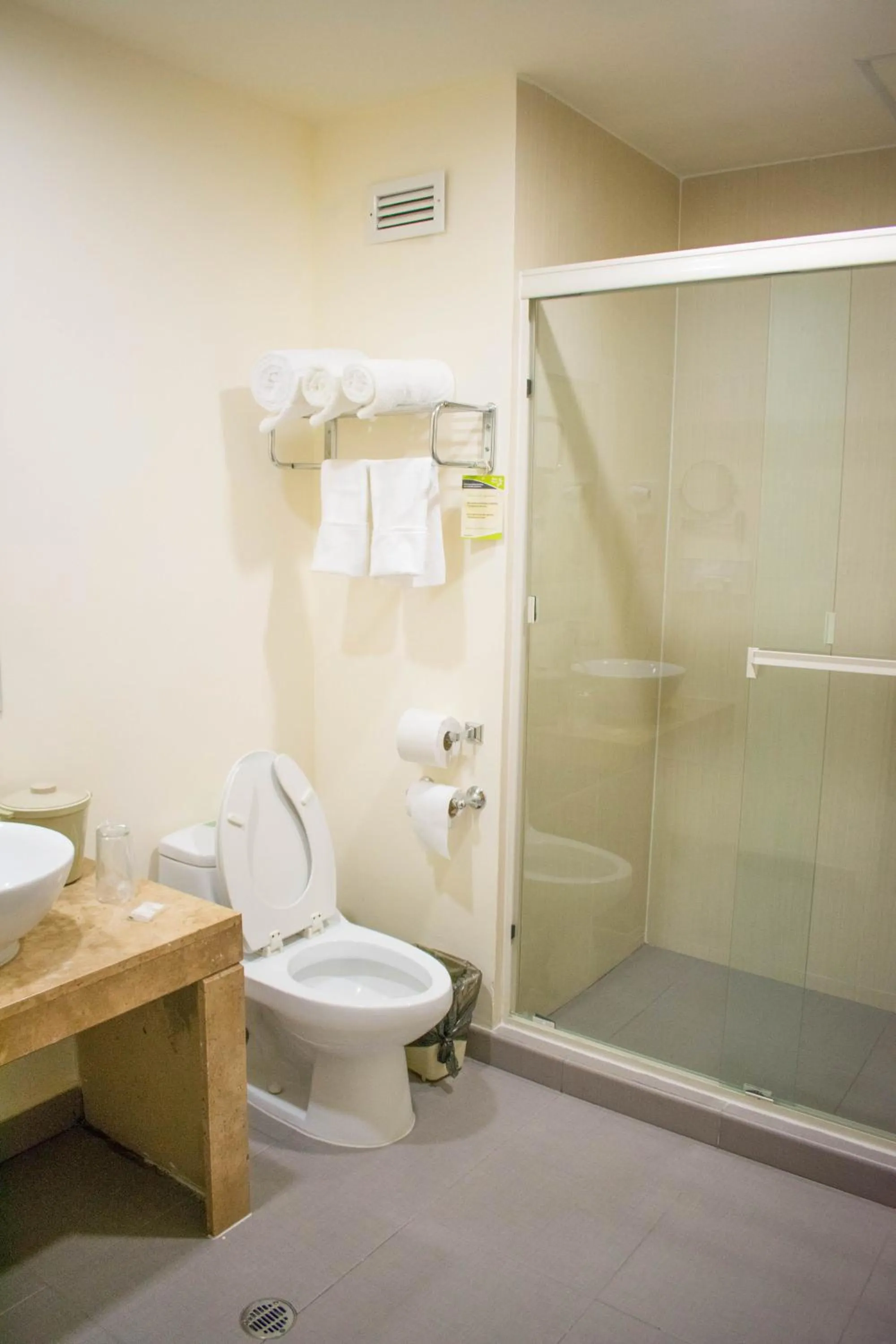 Shower in Los Herederos Hotel Piedras Negras